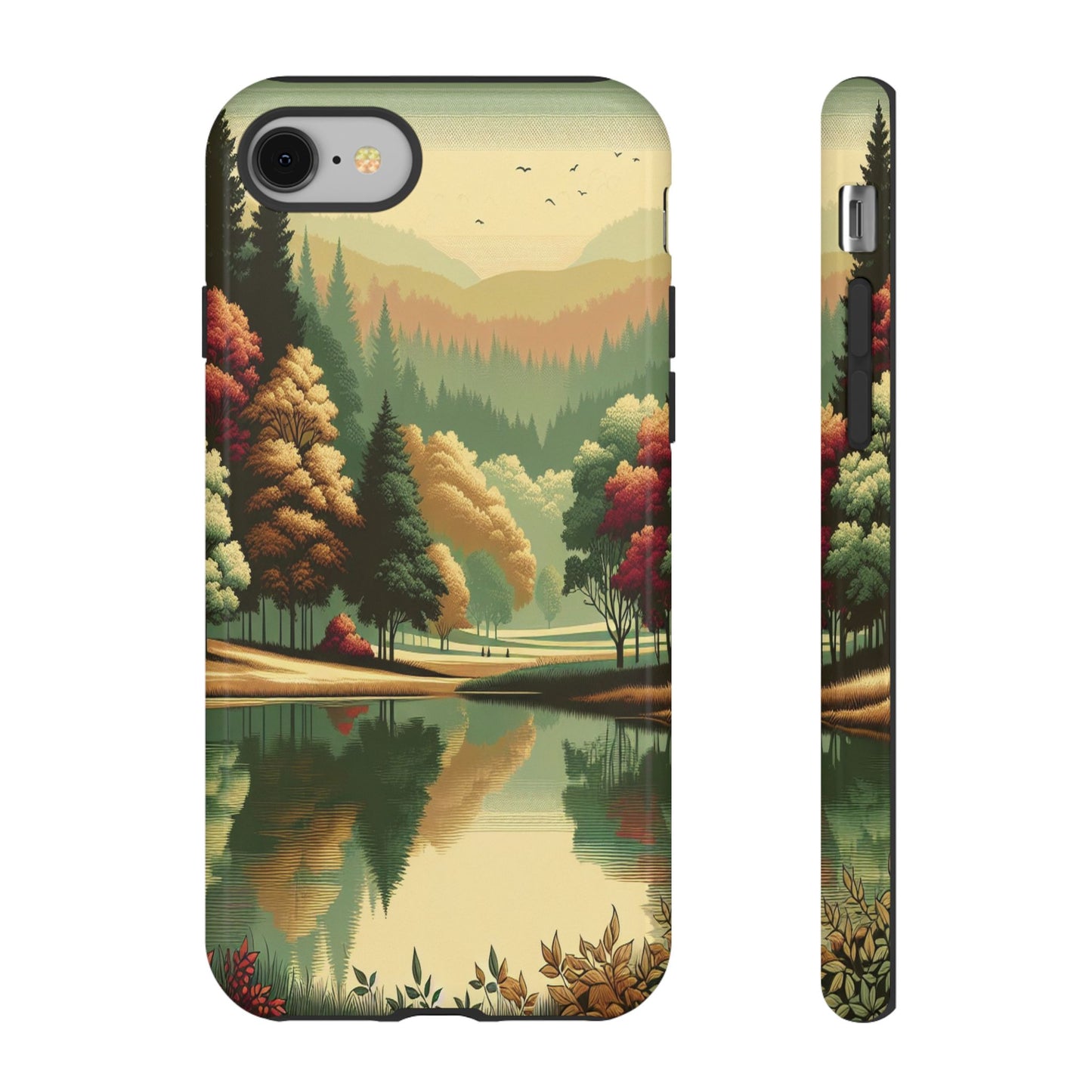 Protective Nature's Tapestry Iphone Case Compatible With Iphone 16 15 14 - Iphone Cover