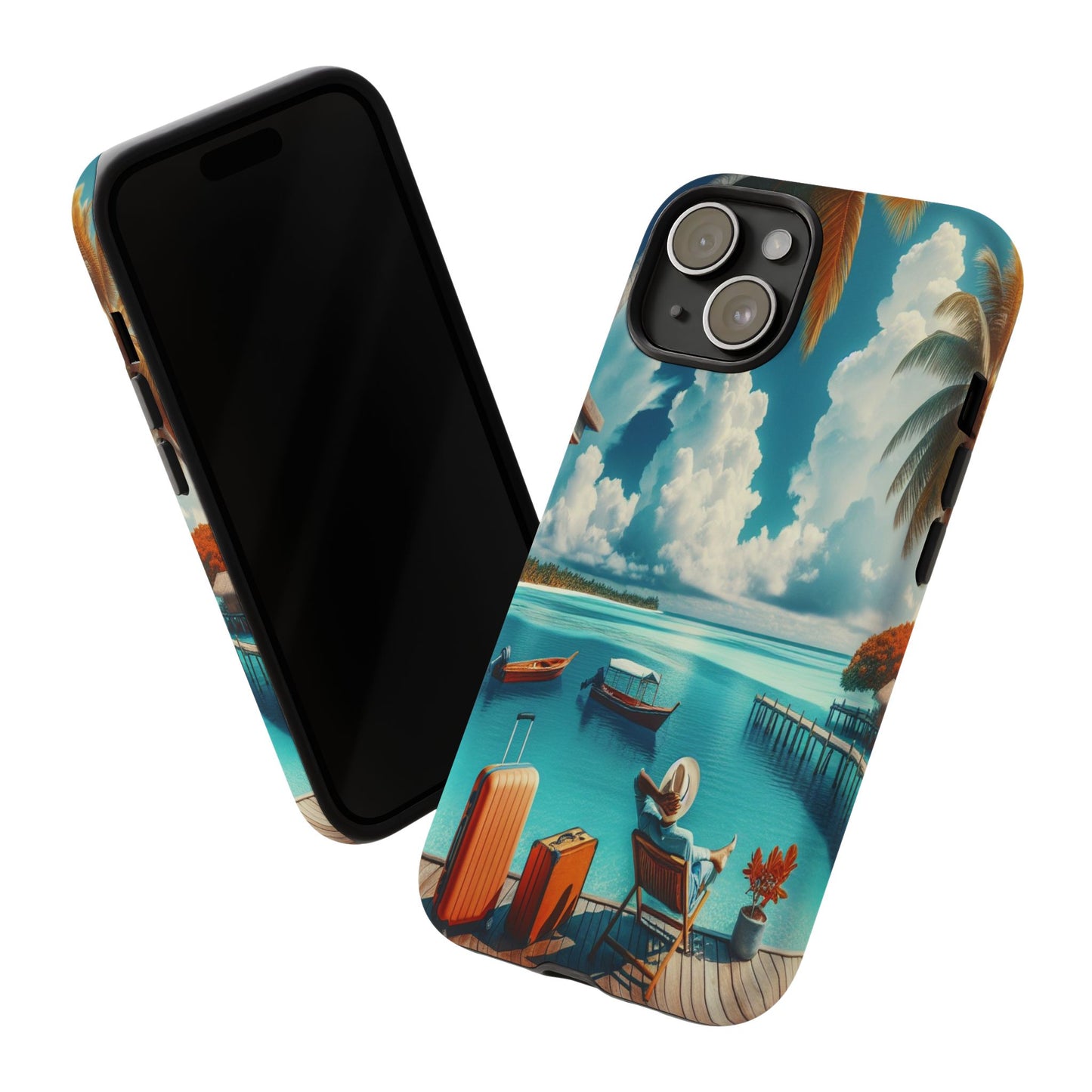 Island Escape Oasis - Phone Case