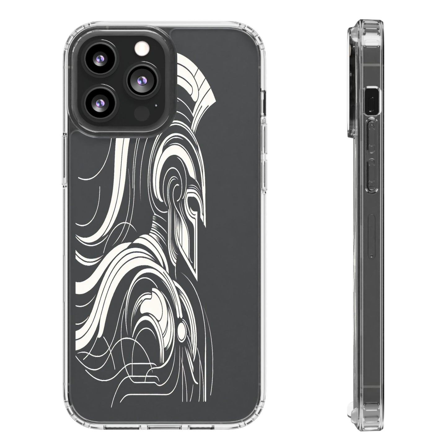 Transparent Timeless Sentinel Iphone Case Compatible With Iphone 16 15 14 - Clear Phone Cover