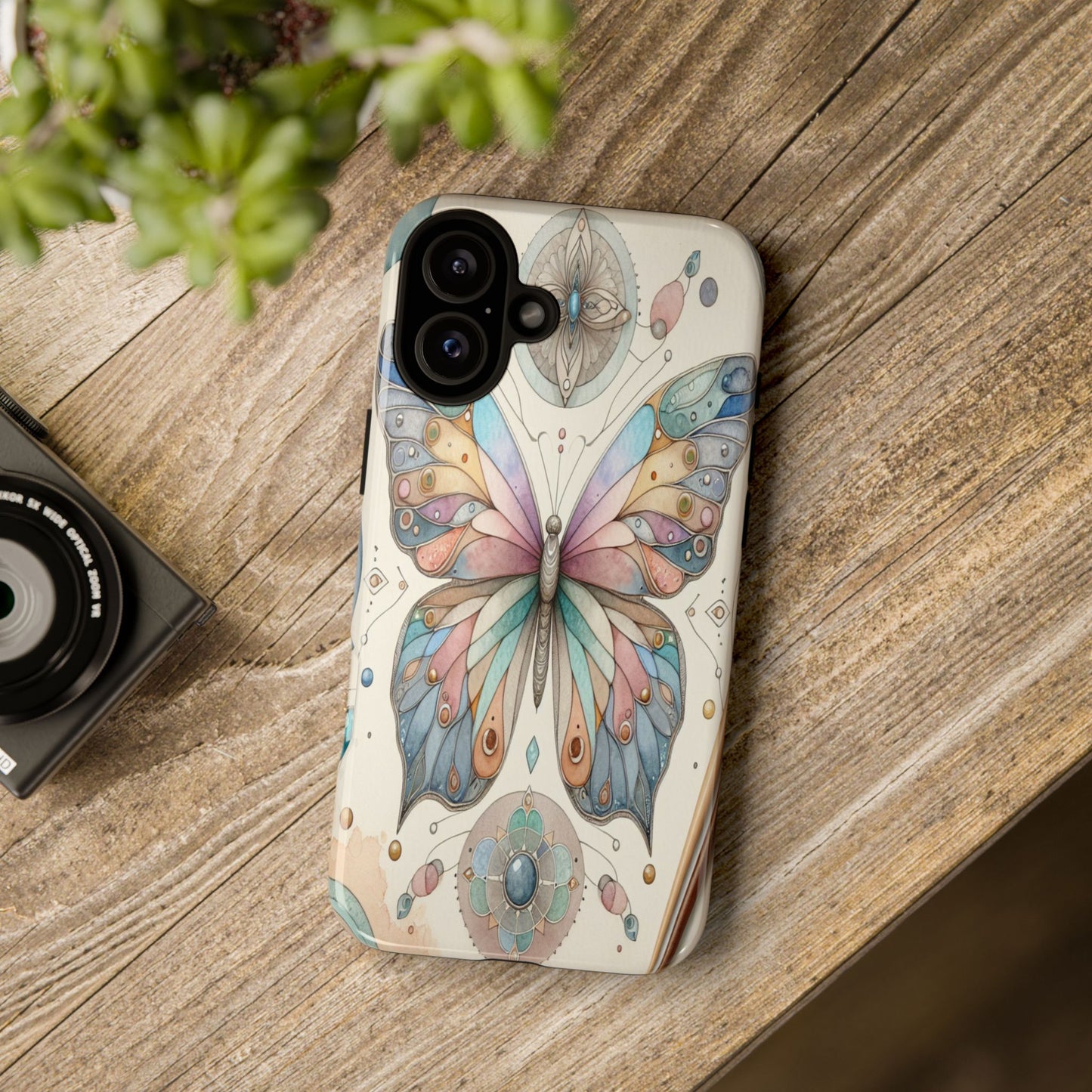 Kaleidoscope Wings - Phone Case