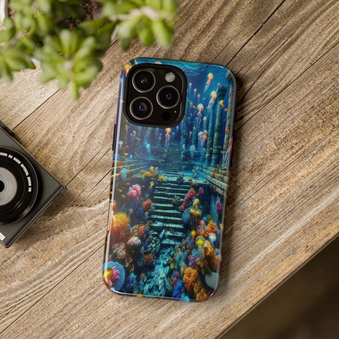 Oceanic Gateway to the Past - Phone Case