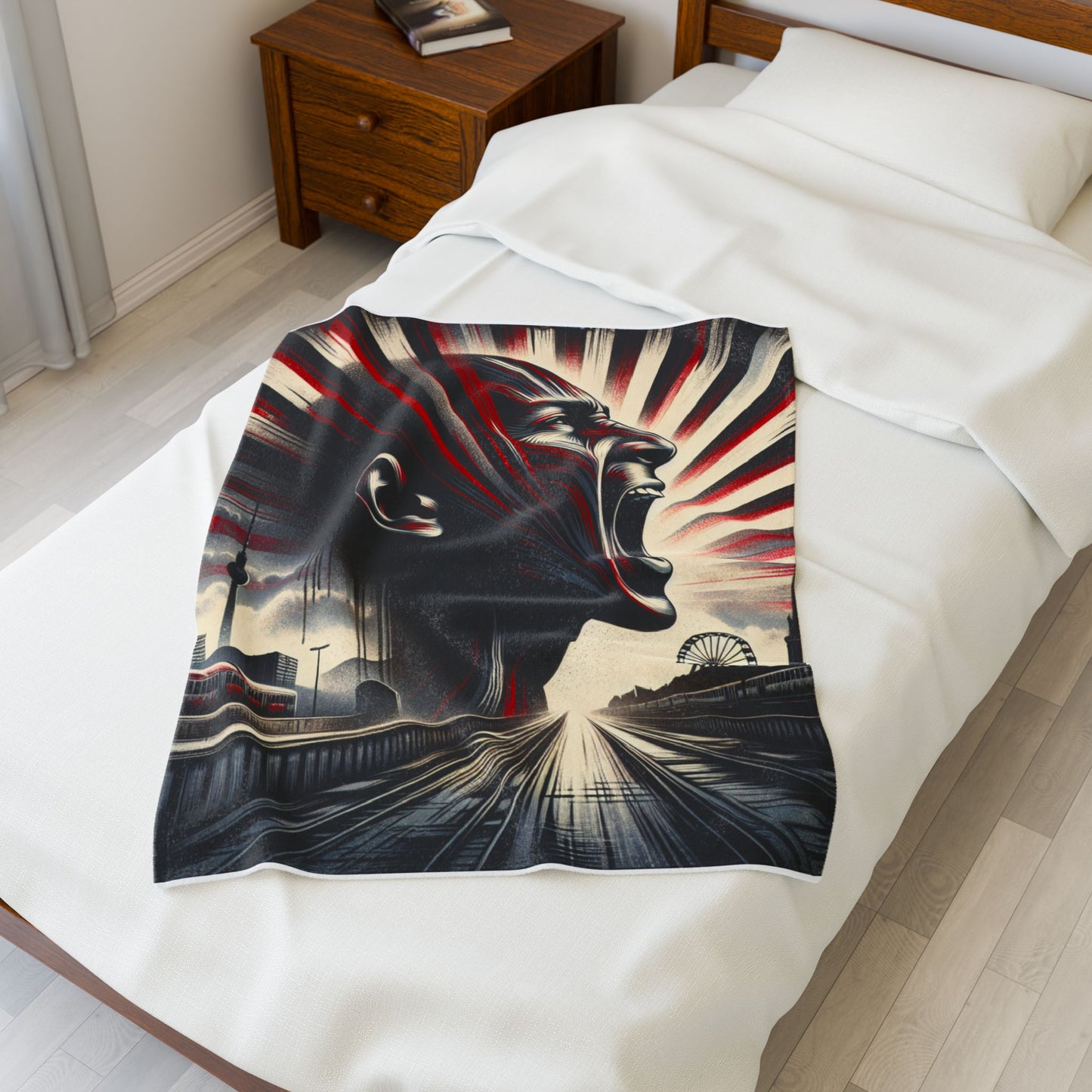 Exuberant Echoes - Plush Blanket