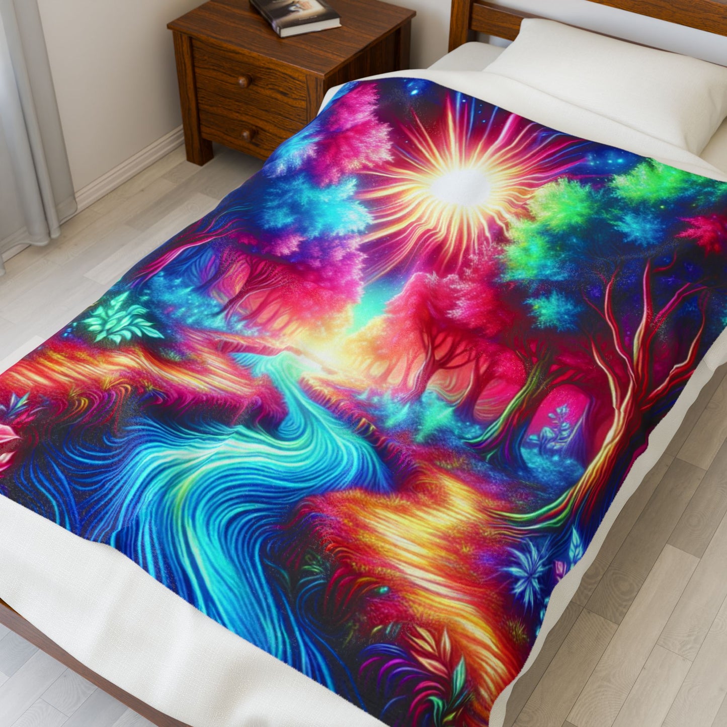 Enchanted Radiance - Plush Blanket