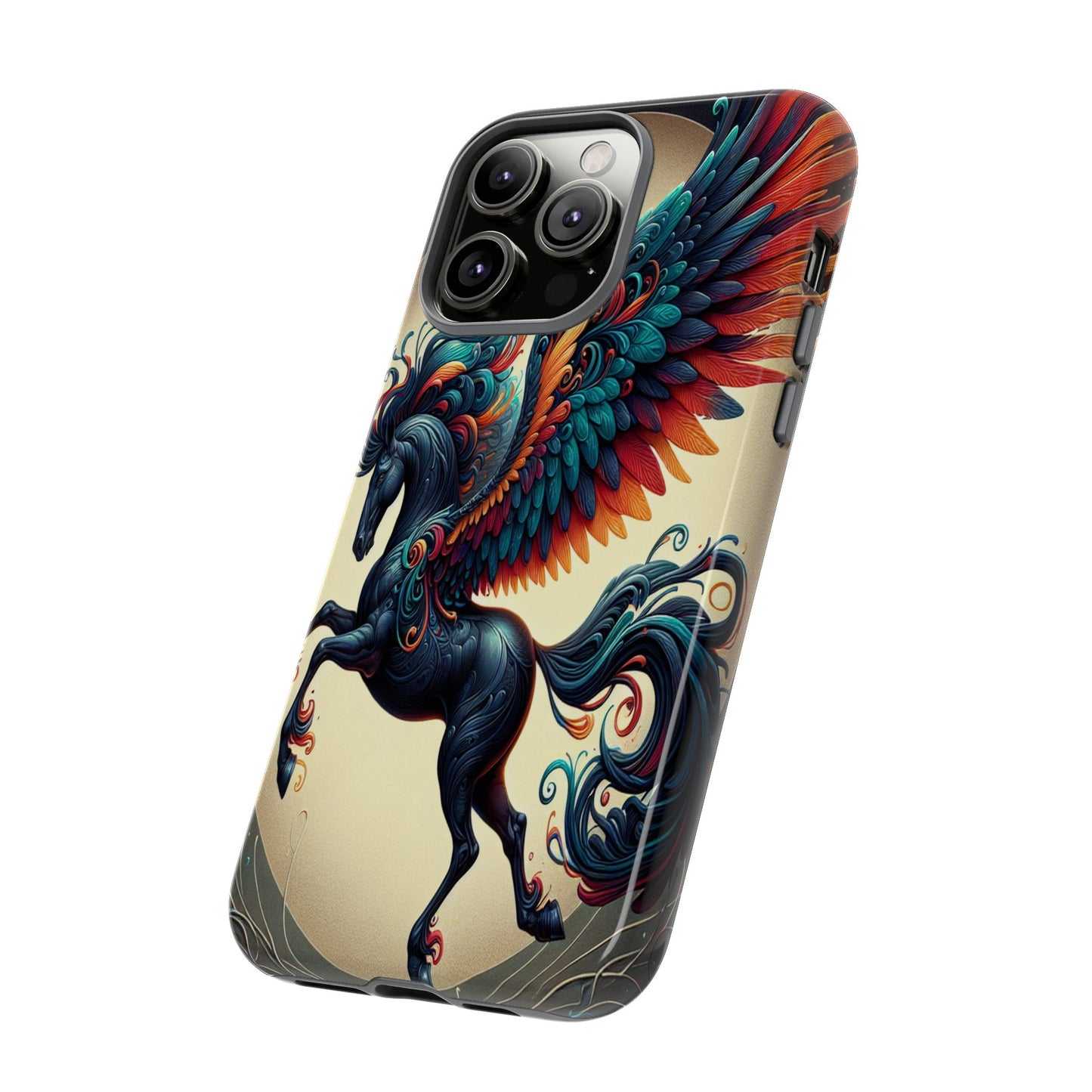 Winged Fantasy in Motion - Phone Case