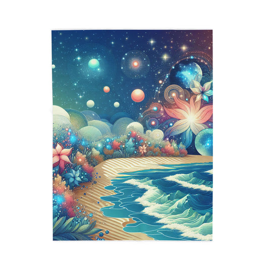 Oceanic Dreamscape - Plush Blanket