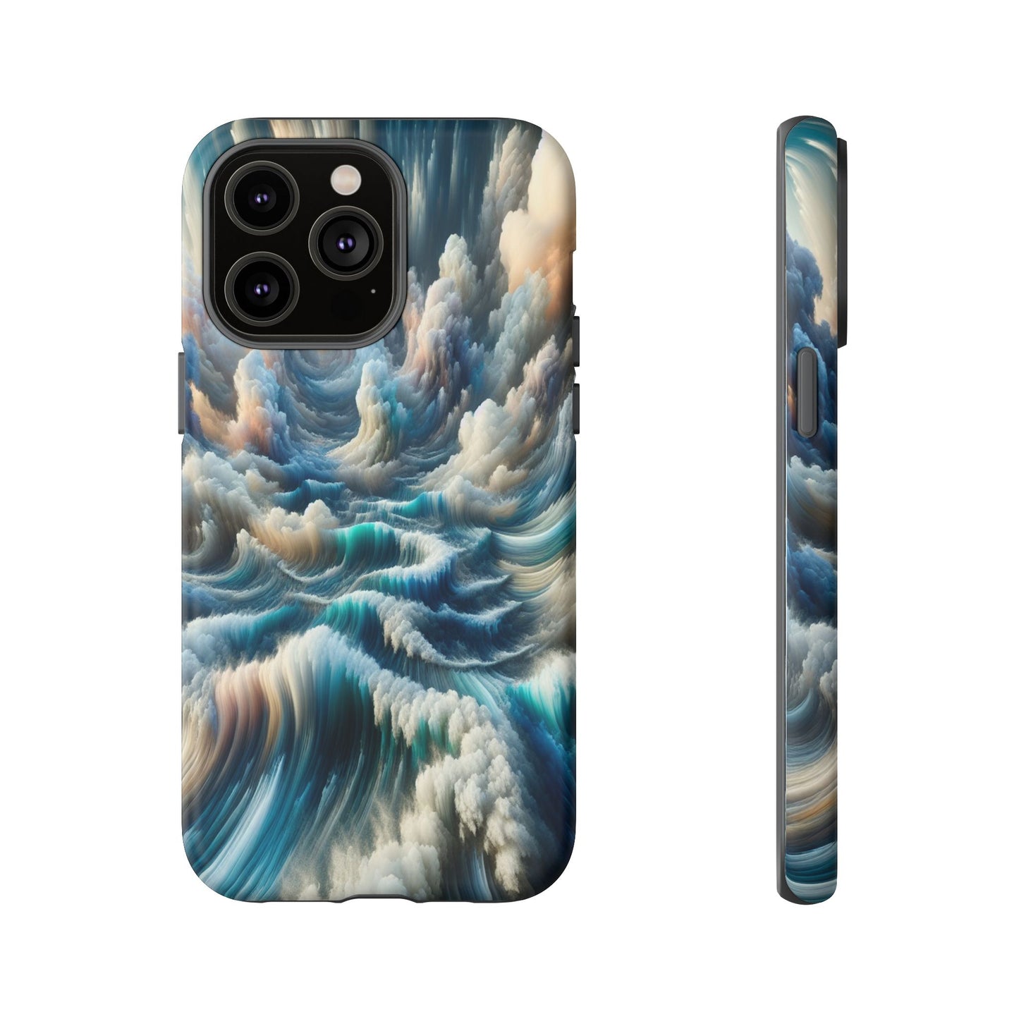 Waves of Clouded Light - Phone Case