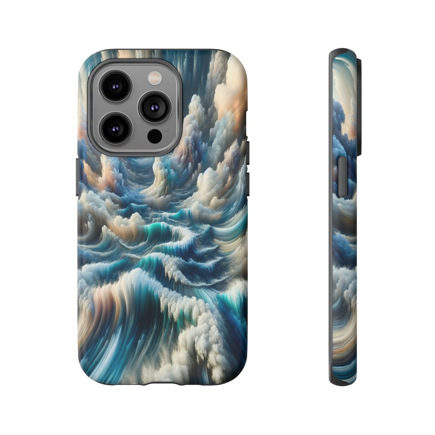 Waves of Clouded Light - Phone Case