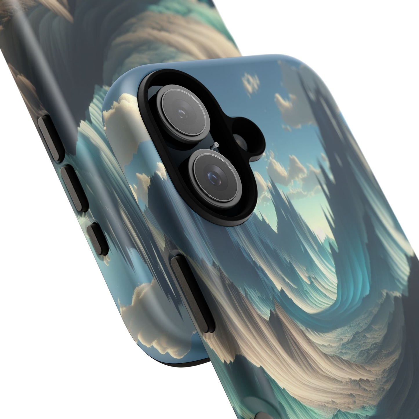 Whispering Peaks of Imagination - Phone Case