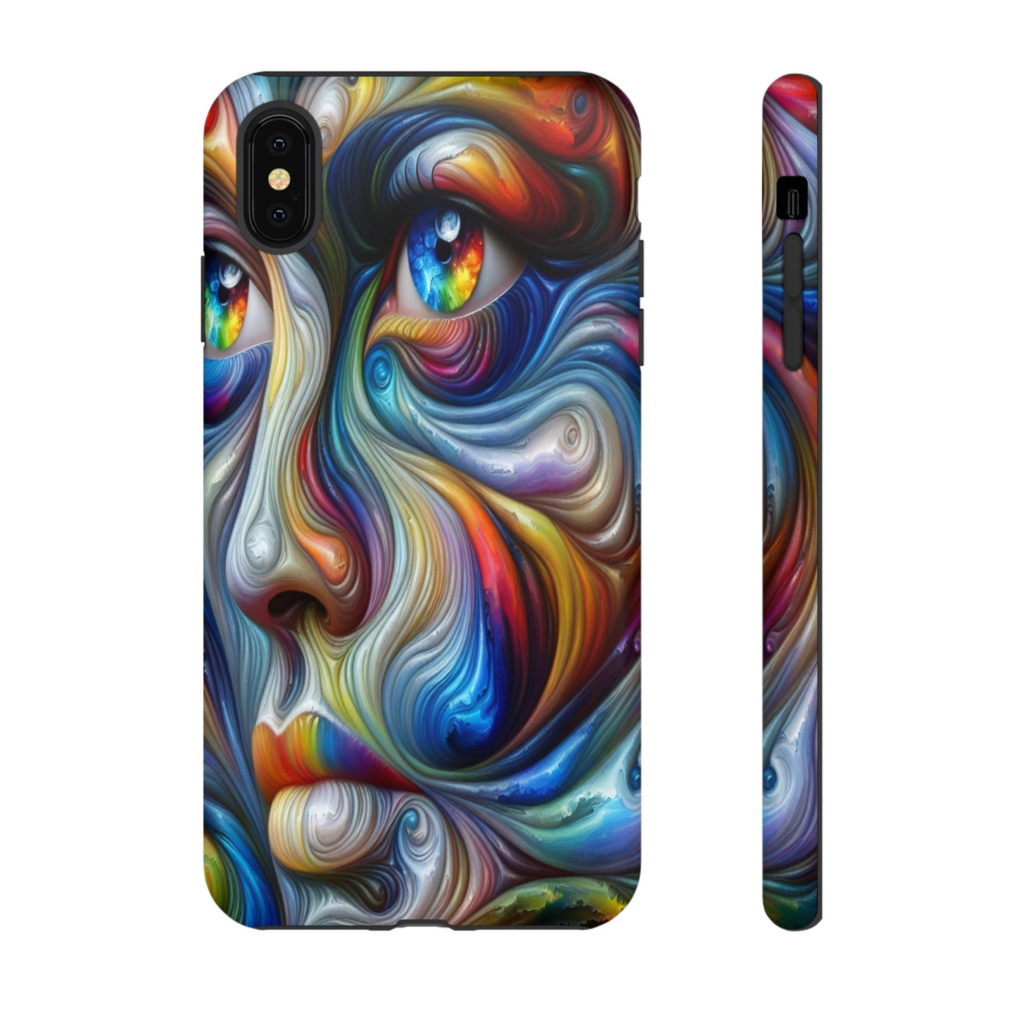 Custom ProtectiveKaleidoscopic VisionIphone Case Compatible With Iphone 16 15 14 - Phone Cover