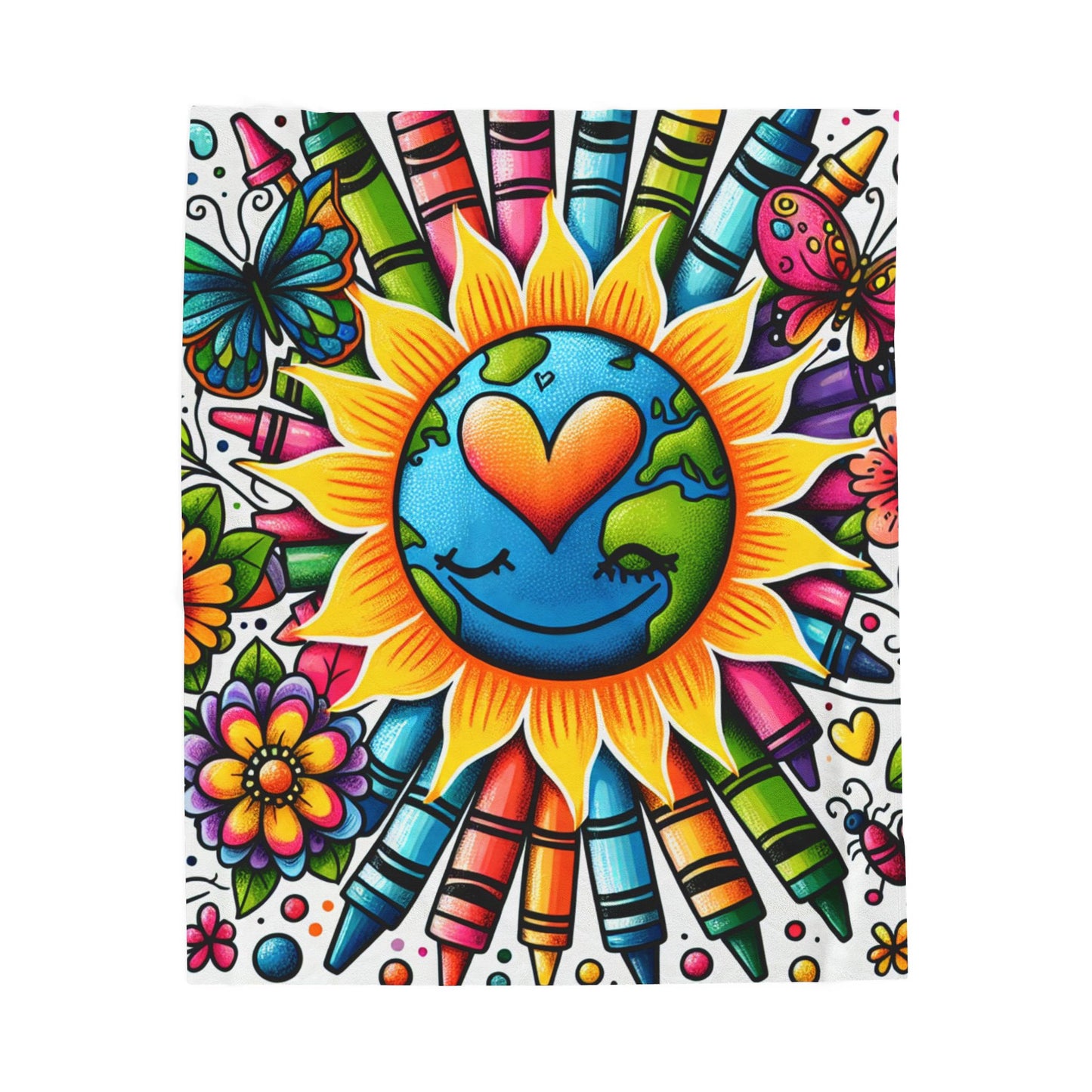 Joyful Creation Fiesta - Plush Blanket