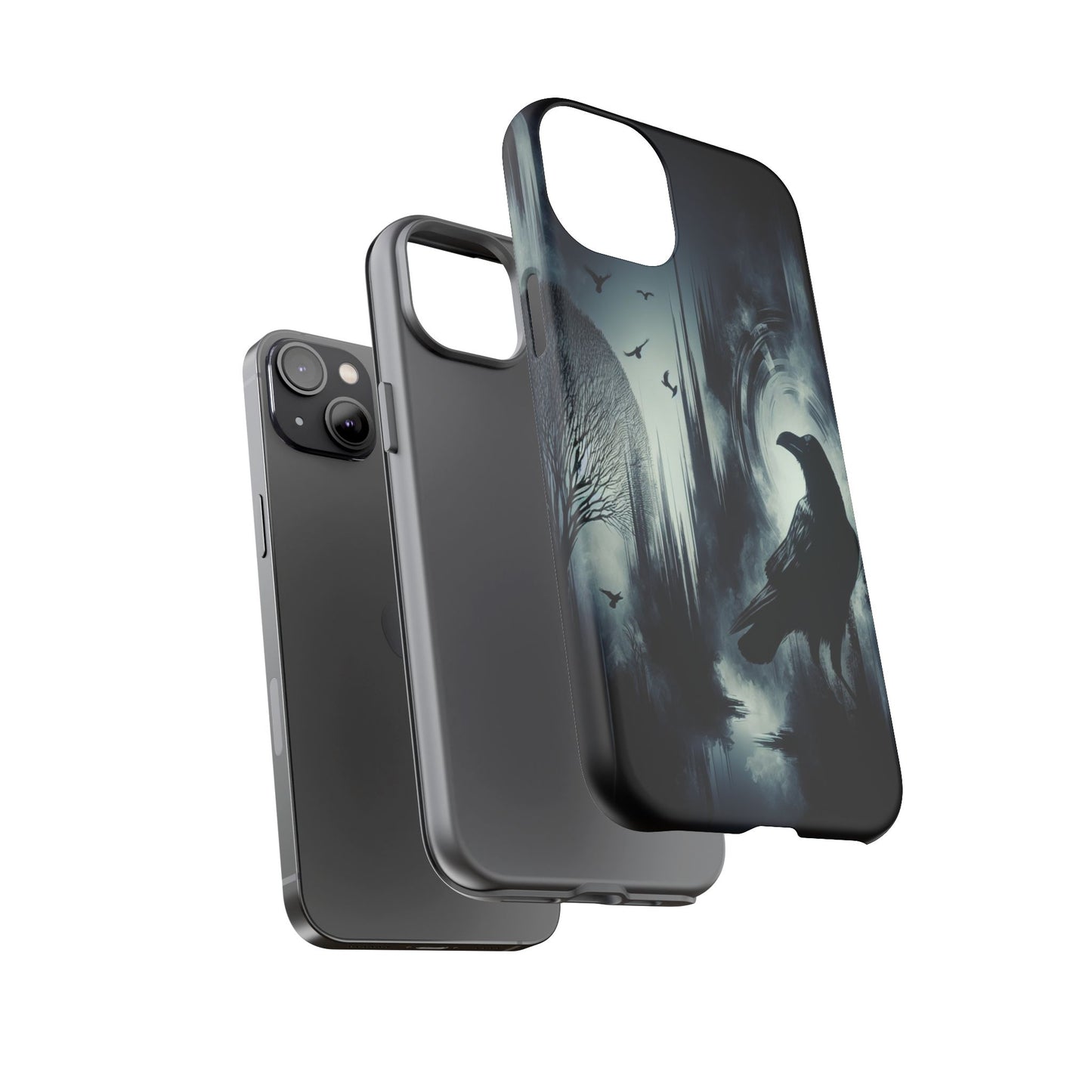 Mystical Flight by the Raven - Phone Case