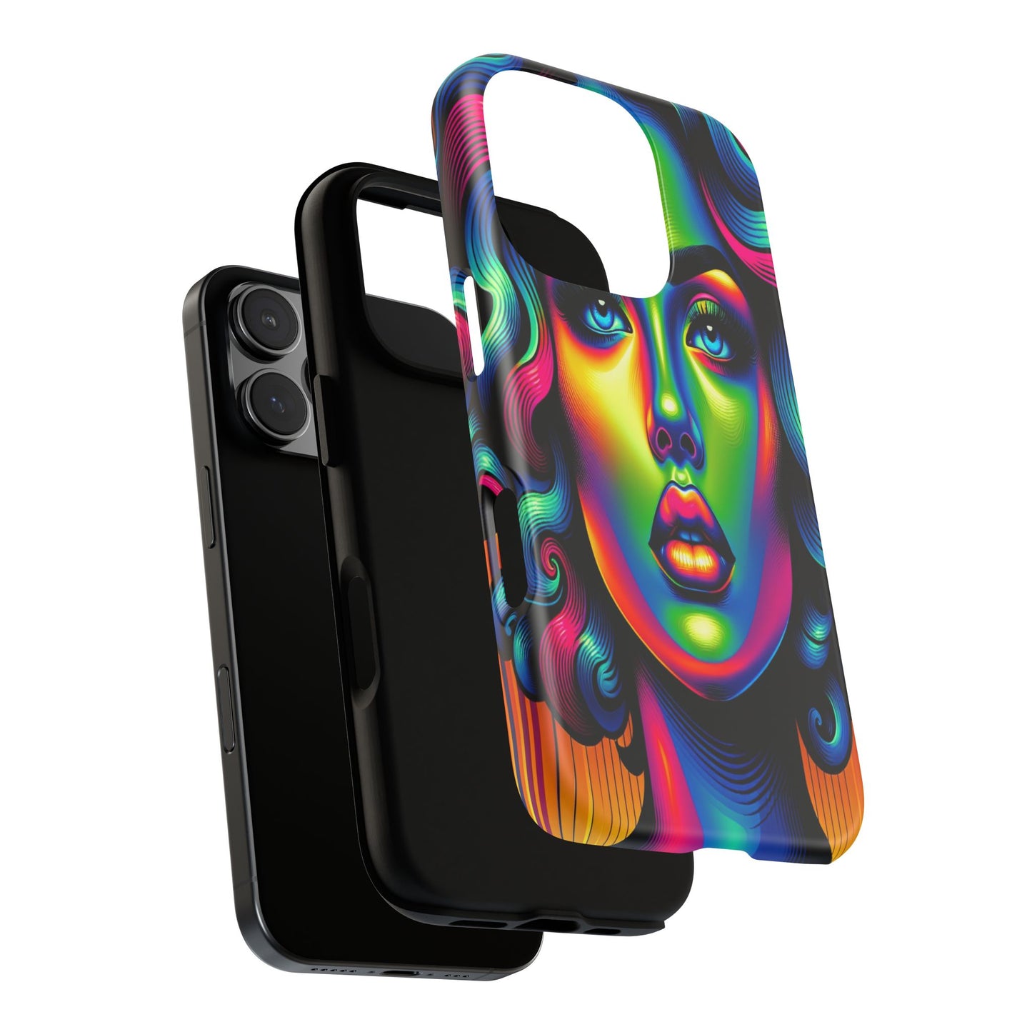 Custom Protective Spectrum Radiance Iphone Case Compatible With Iphone 16 15 14 - Phone Cover