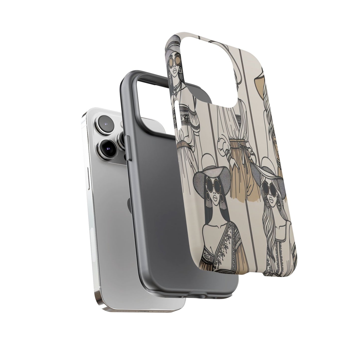 Chic Bohemian Fashion Styles - Phone Case