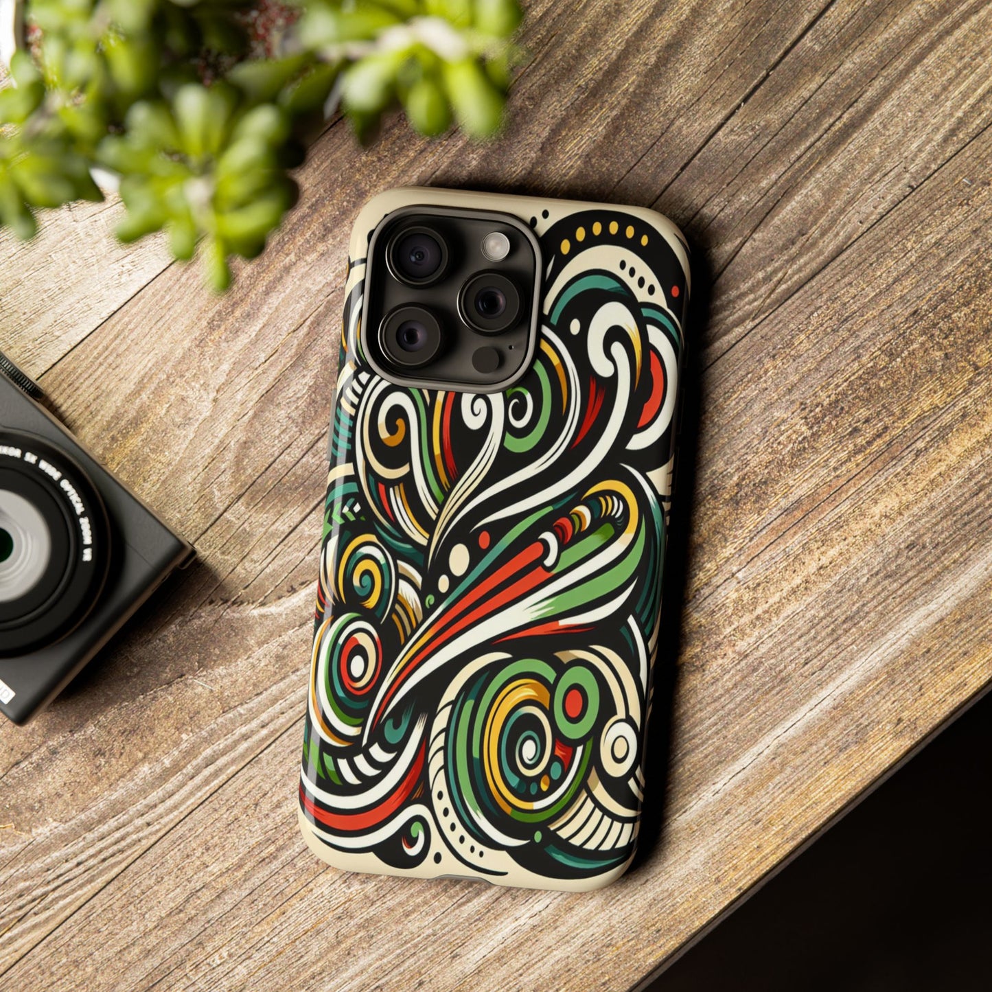Swirling Whispers - Phone Case