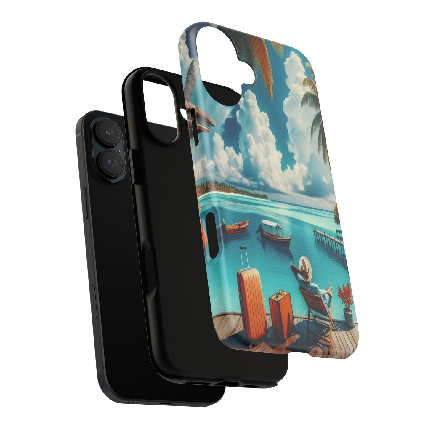 Island Escape Oasis - Phone Case