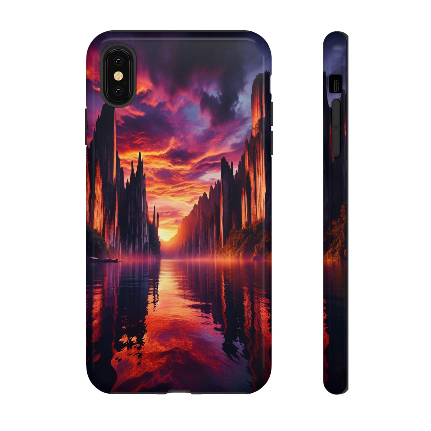 Protective Radiant Horizon Reverie  Iphone Case Compatible With Iphone 16 15 14 - Phone Cover