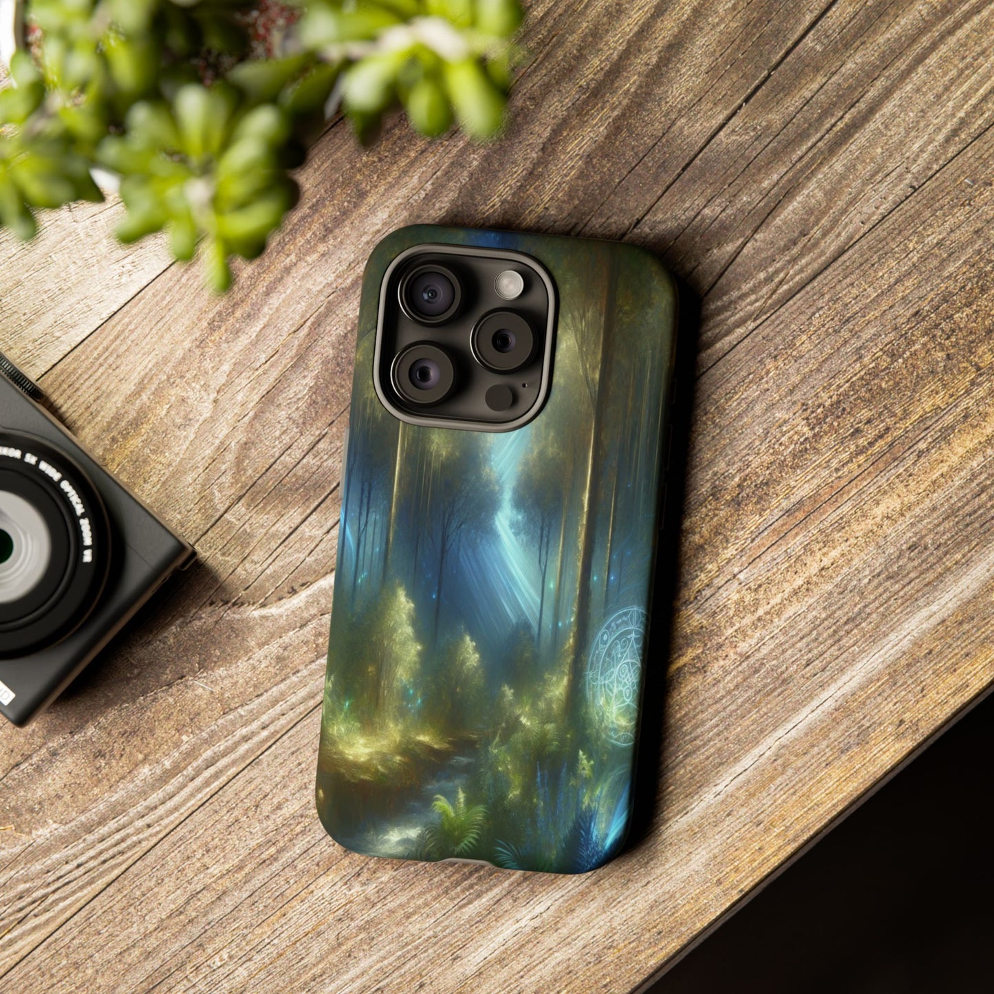 Mystical Forest Light - Phone Case