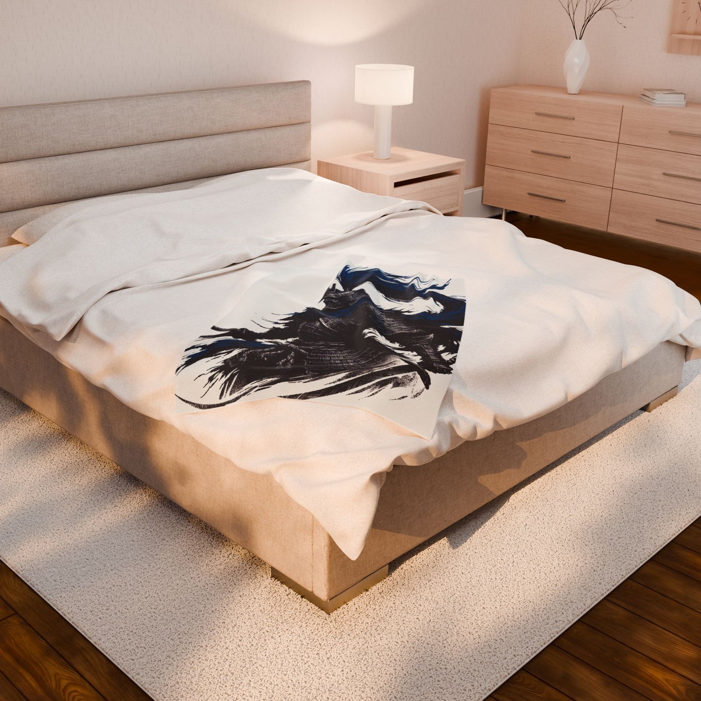 Knight in the Wind - Plush Blanket