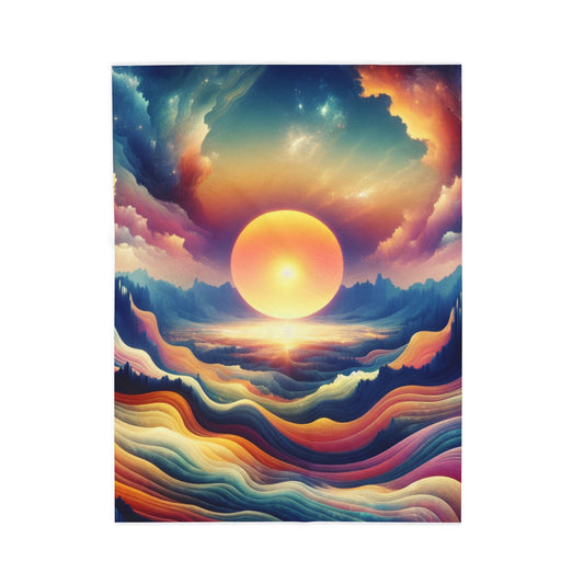 Solar Rhapsody - Plush Blanket