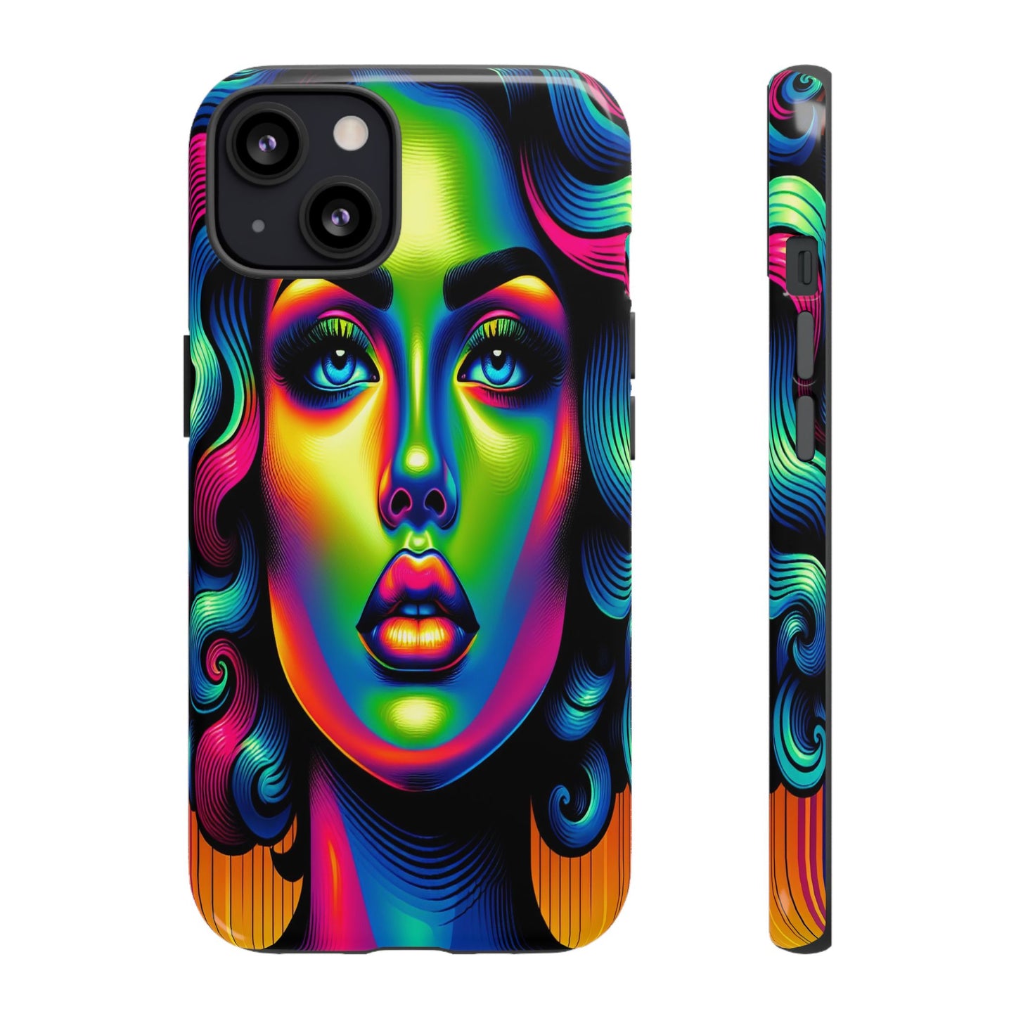 Custom Protective Spectrum Radiance Iphone Case Compatible With Iphone 16 15 14 - Phone Cover