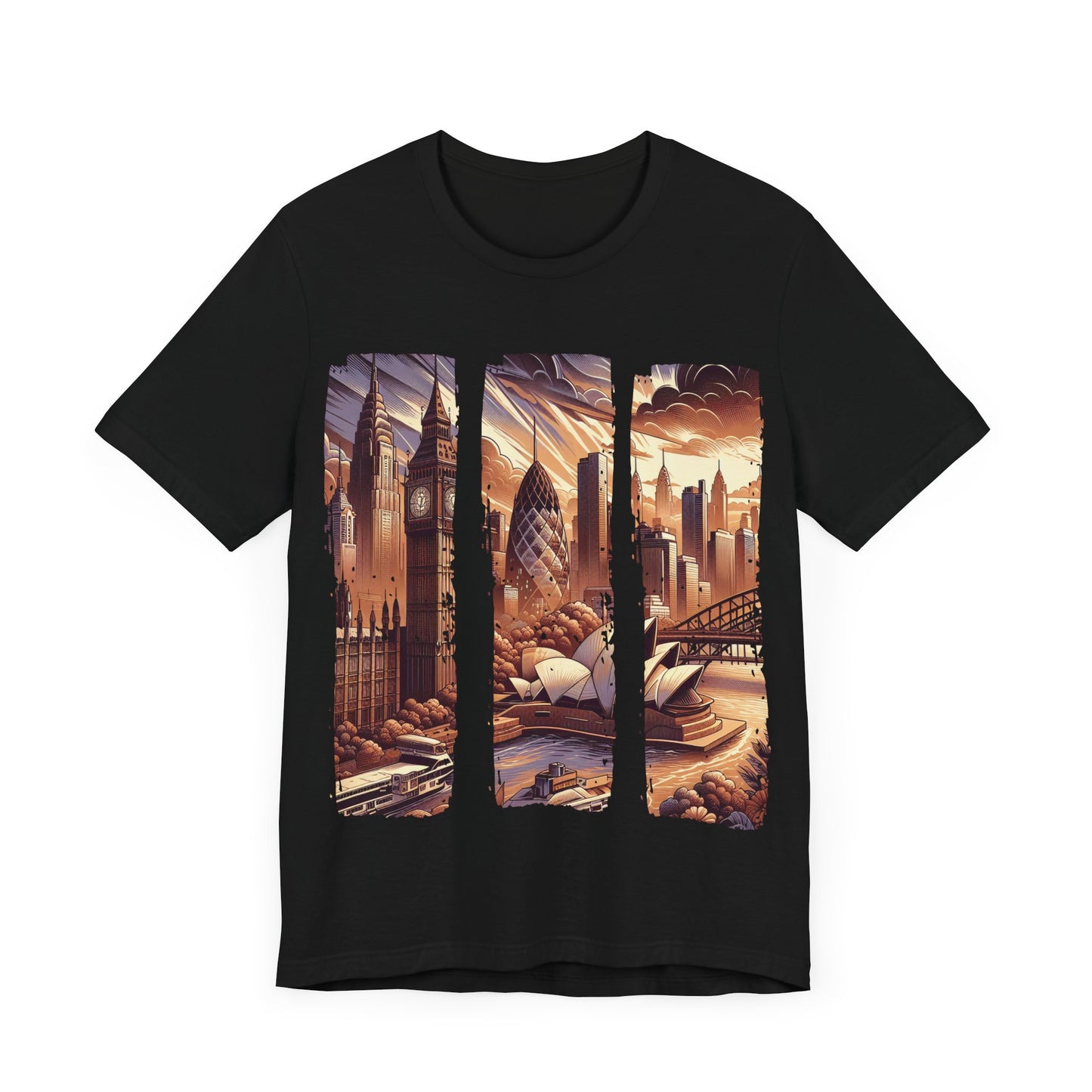 Architectural Melange - Jersey Short Sleeve Tee