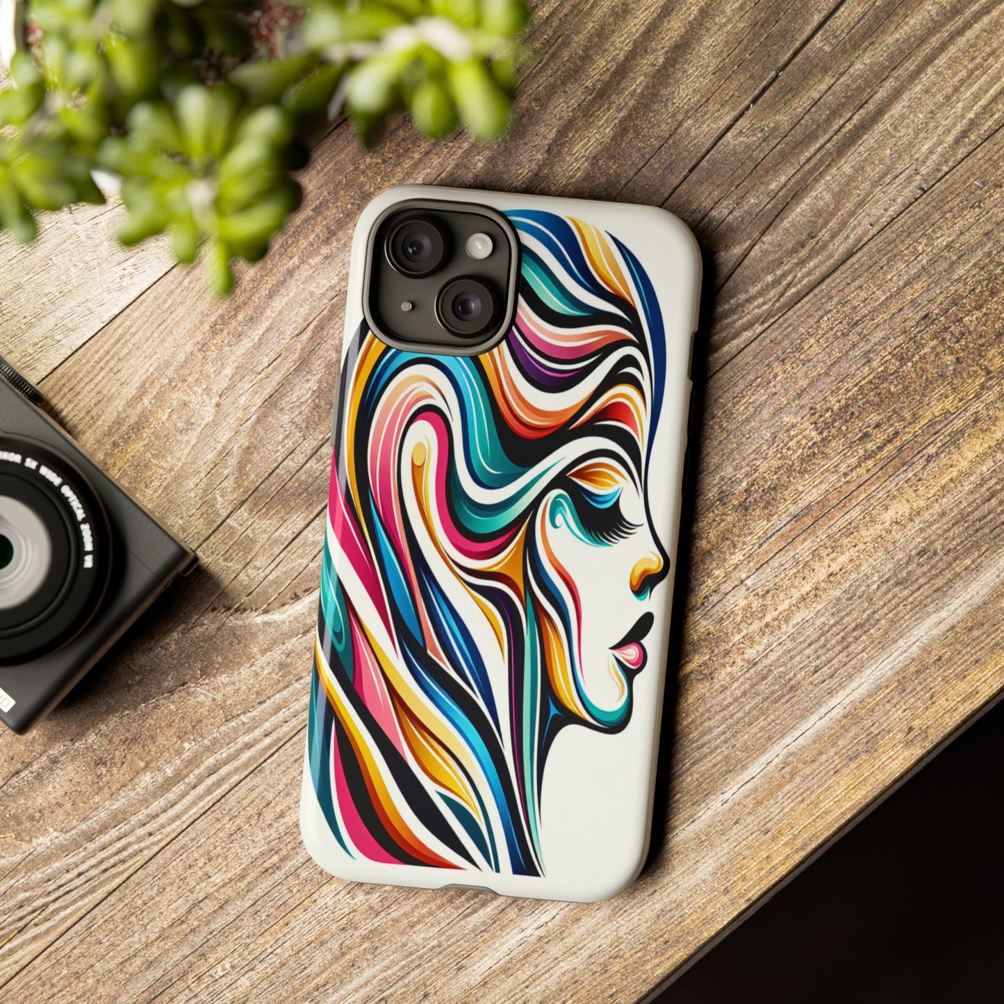 Custom ProtectiveRadiant WhirlsIphone Case Compatible With Iphone 16 15 14 - Phone Cover