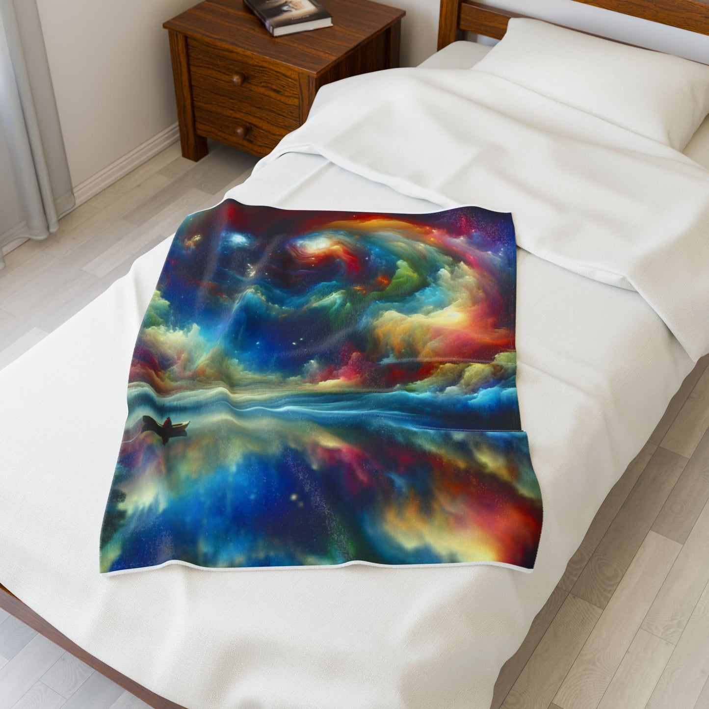 Celestial Odyssey - Plush Blanket