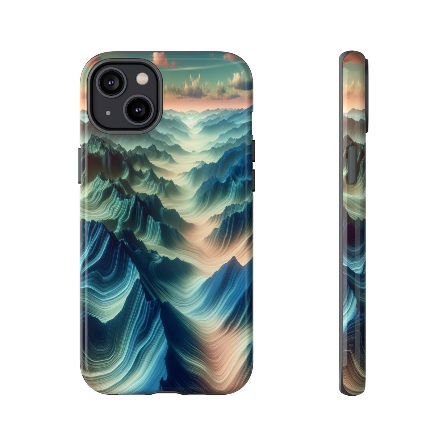 Ethereal Landscapes of Tranquility - Phone Case