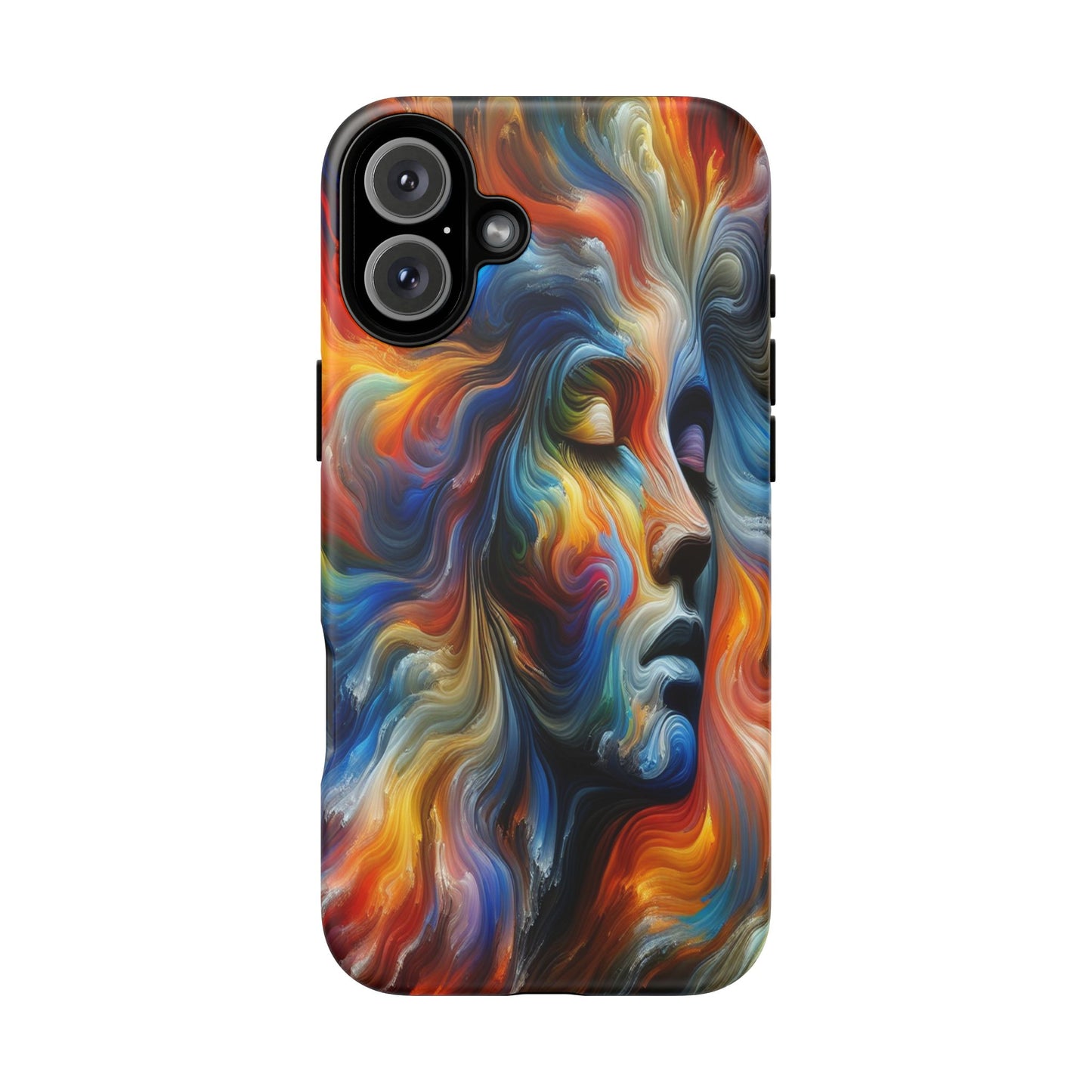 Custom Protective Whirlwind of Colors Iphone Case Compatible With Iphone 16 15 14 - Phone Cover