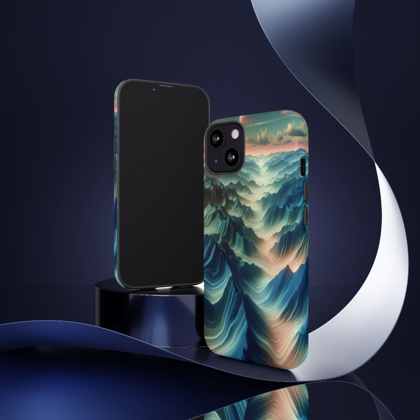 Ethereal Landscapes of Tranquility - Phone Case