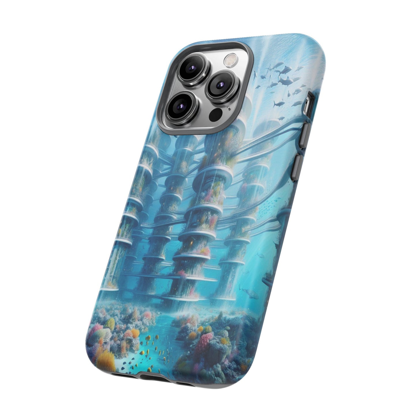 Custom ProtectiveUnderwater Oasis OdysseyIphone Case Compatible With Iphone 16 15 14 - Phone Cover