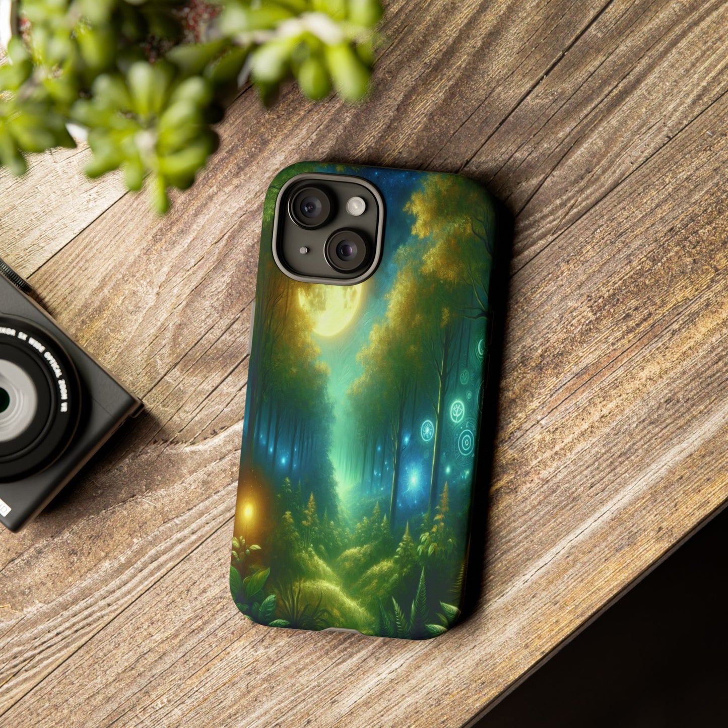 Moonlit Forest Wonders - Phone Case