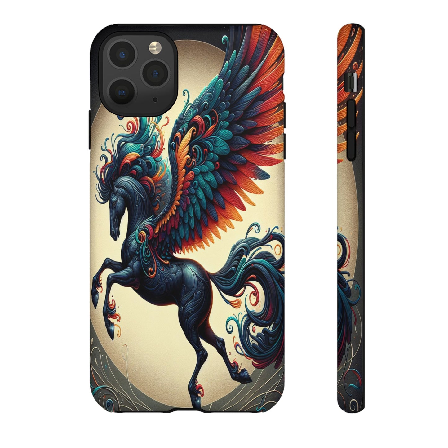 Winged Fantasy in Motion - Phone Case