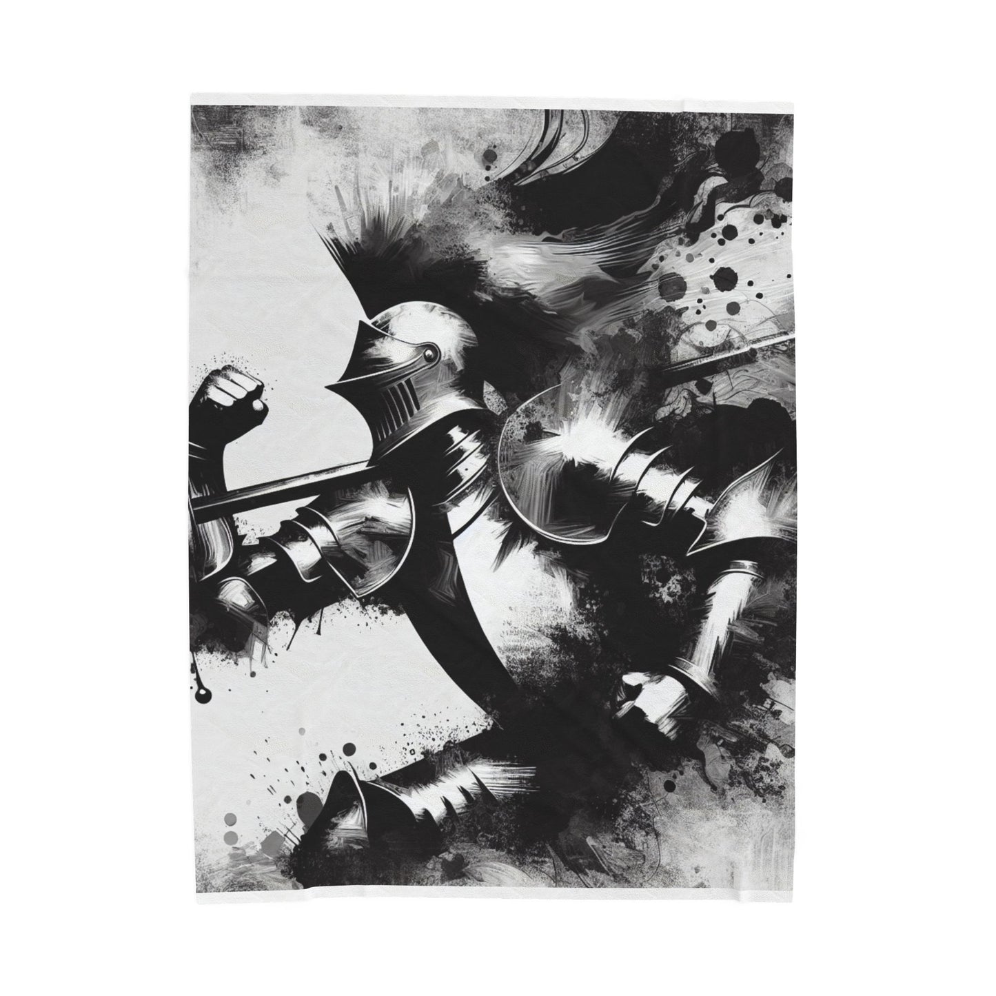 Knight in Motion - Plush Blanket