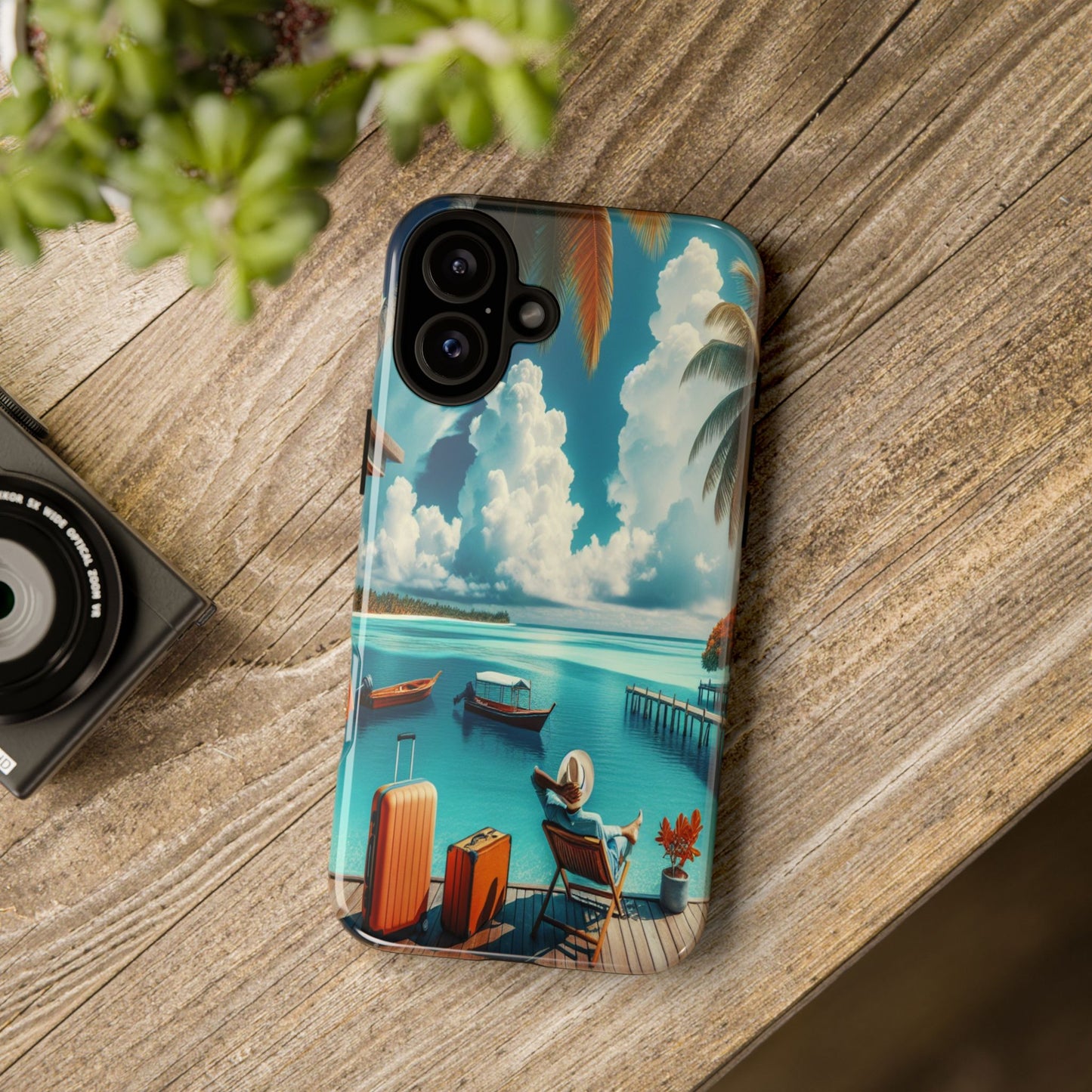Island Escape Oasis - Phone Case