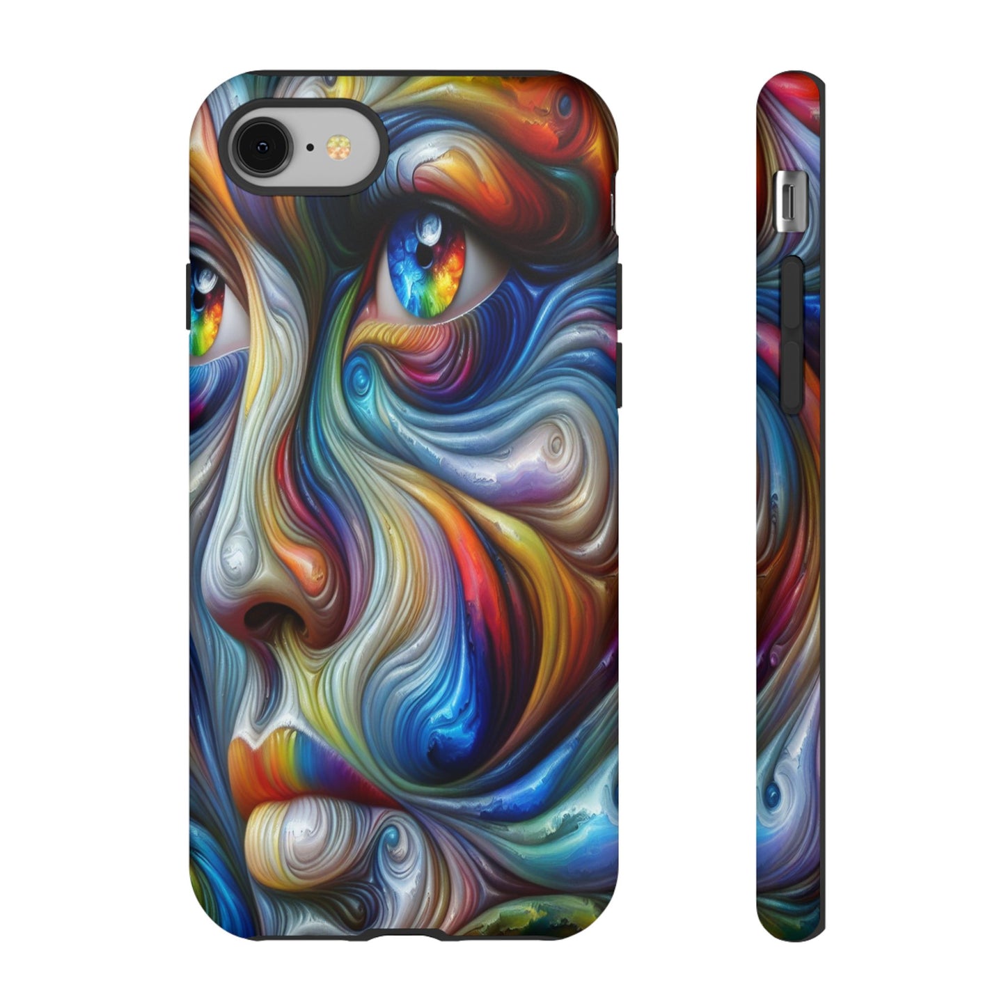 Custom ProtectiveKaleidoscopic VisionIphone Case Compatible With Iphone 16 15 14 - Phone Cover