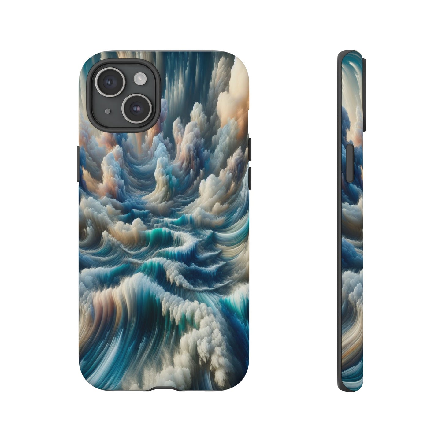 Waves of Clouded Light - Phone Case