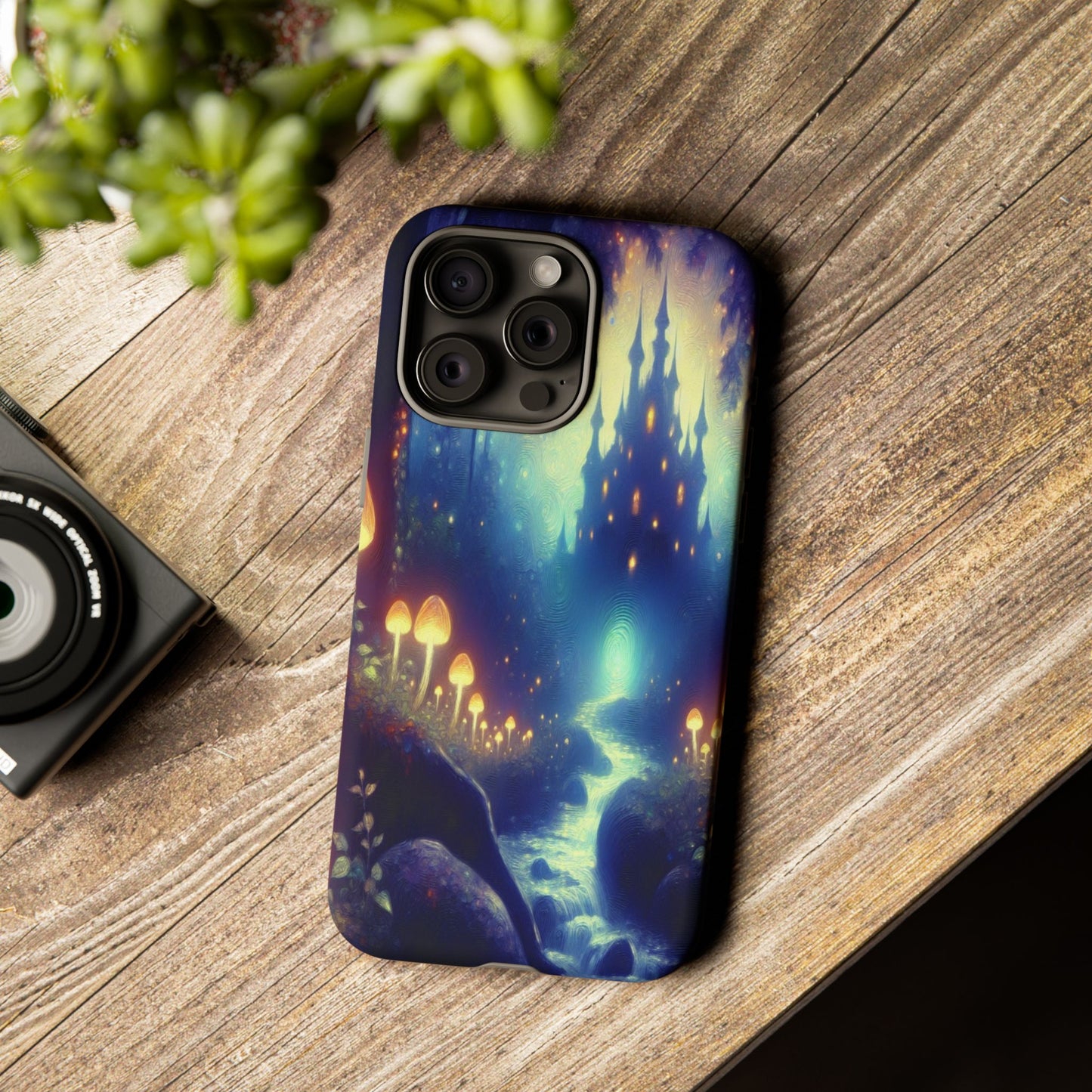 The Luminous Forest Path - Phone Case