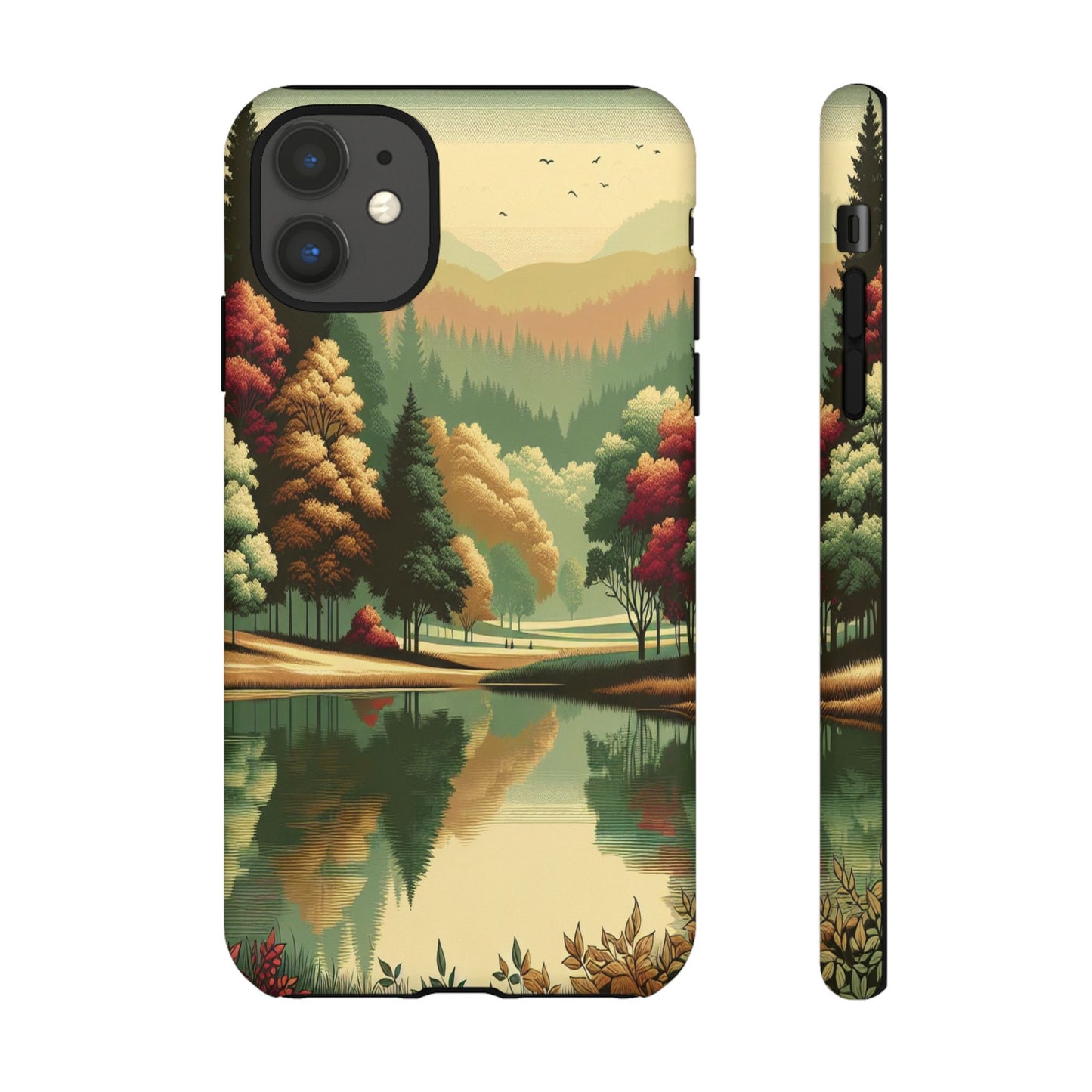 Protective Nature's Tapestry Iphone Case Compatible With Iphone 16 15 14 - Iphone Cover