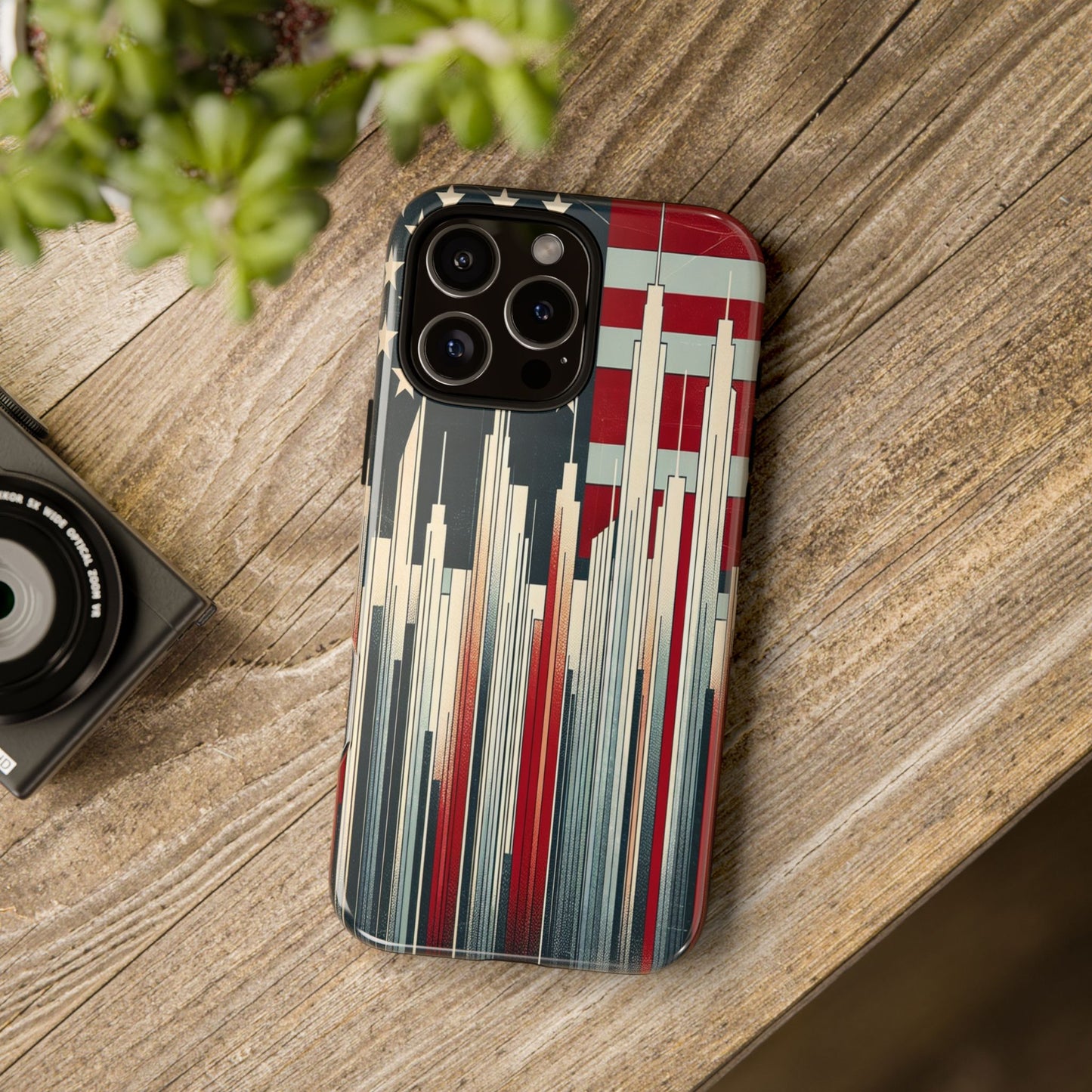 Skyline and Stars Unite - Phone Case