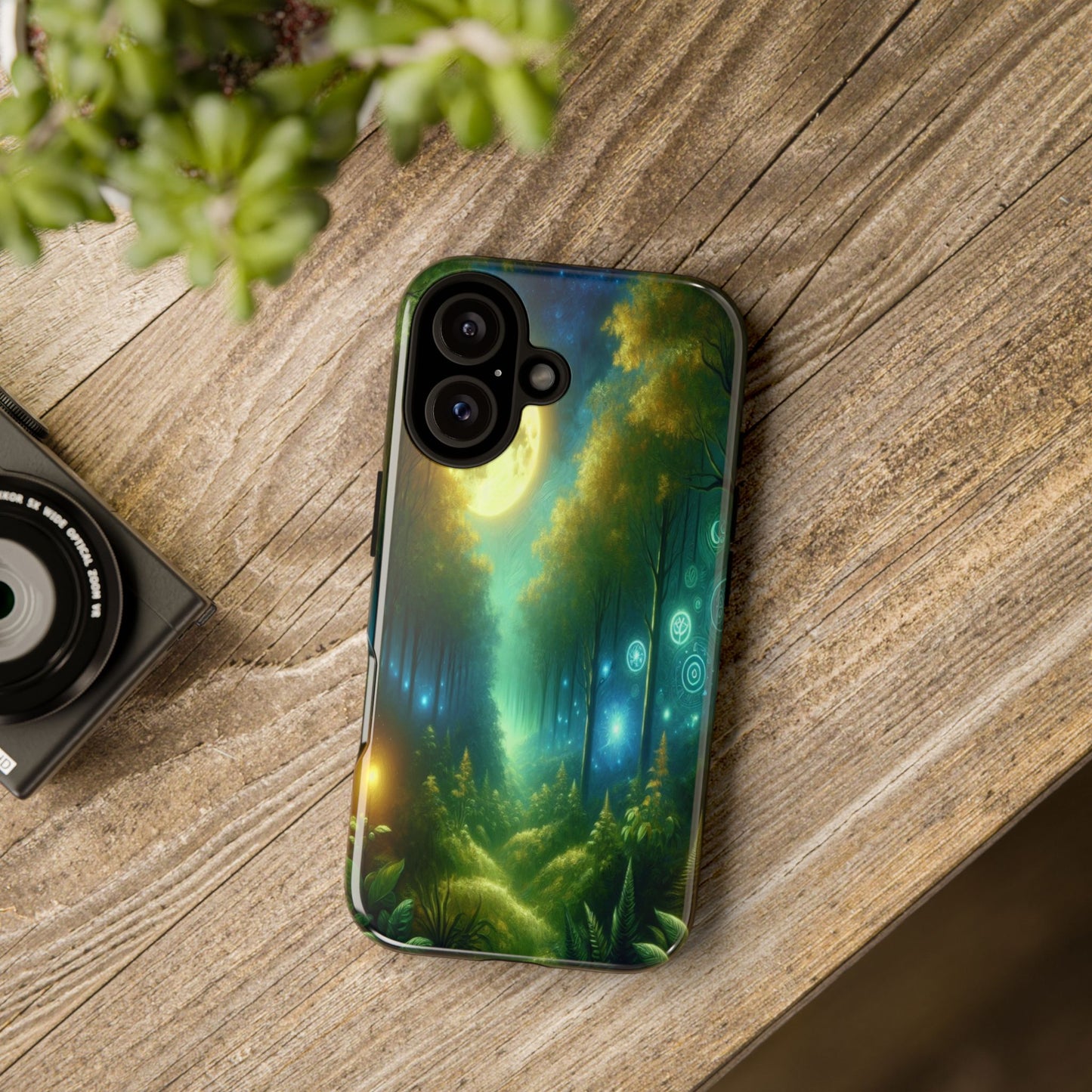 Moonlit Forest Wonders - Phone Case