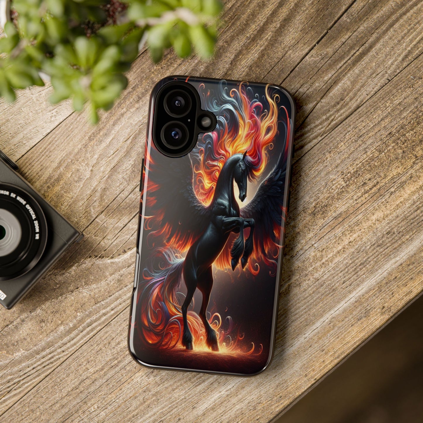 Custom ProtectiveWings of Fire and GraceIphone Case Compatible With Iphone 16 15 14 - Phone Cover