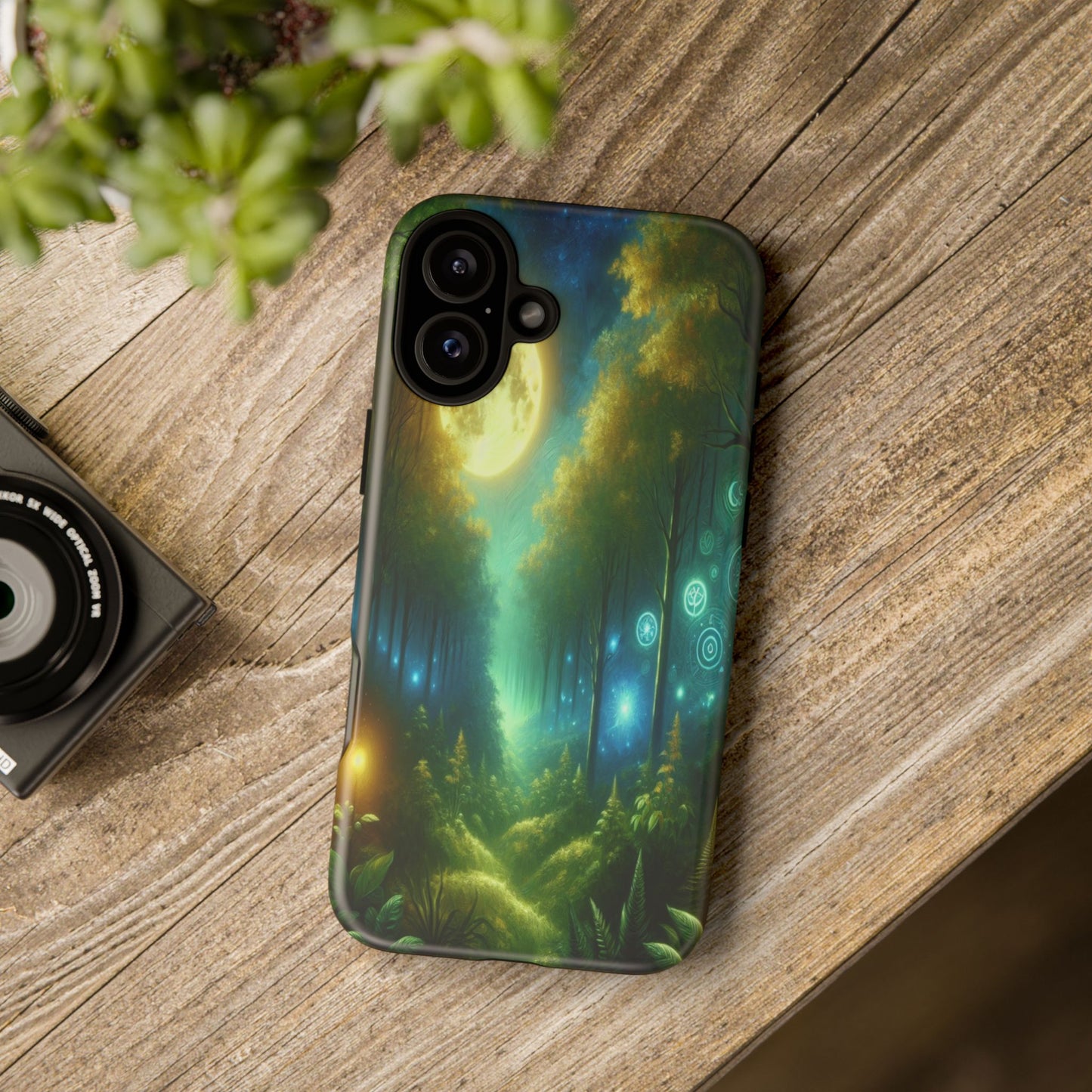 Moonlit Forest Wonders - Phone Case