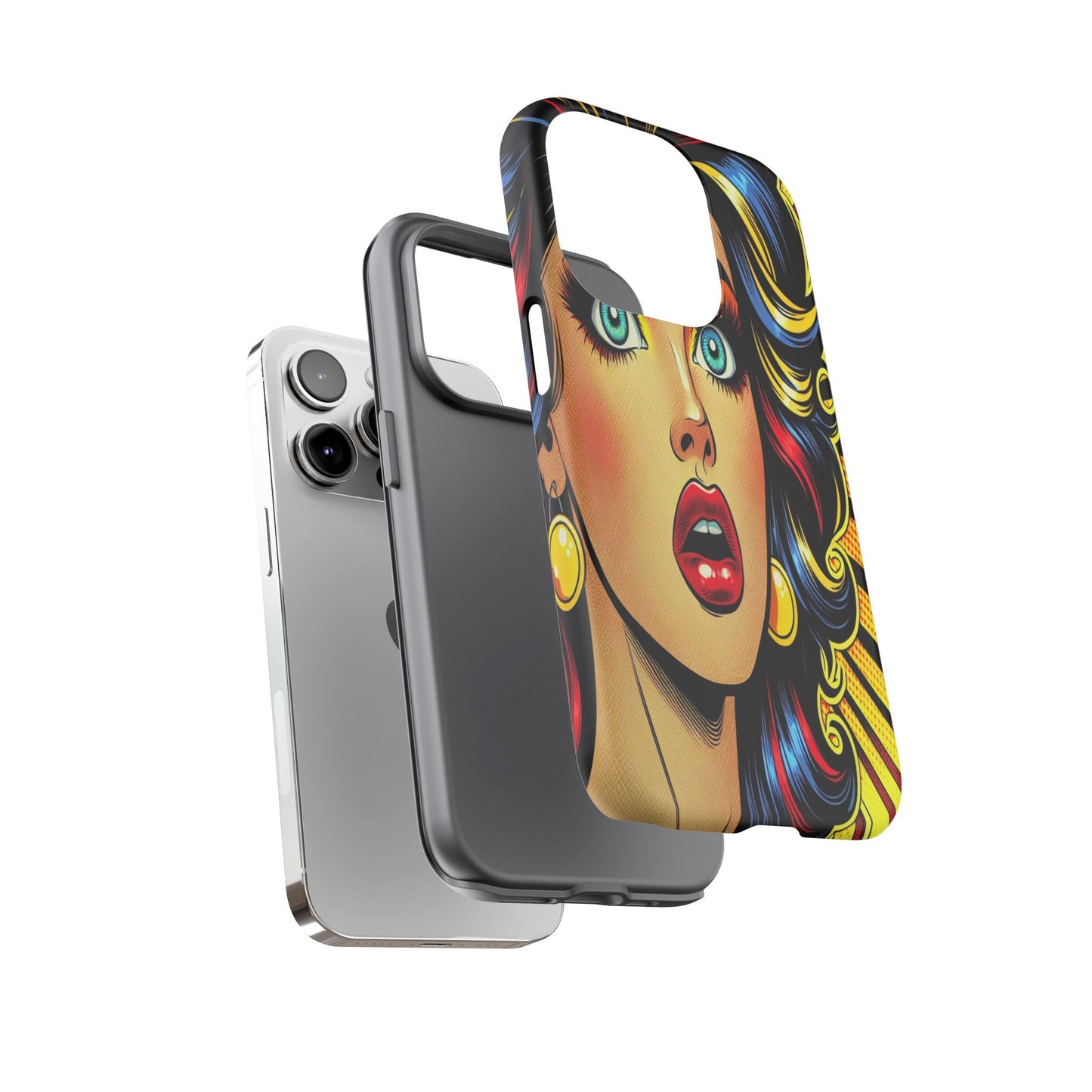 Pop Art Surprise - Phone Case