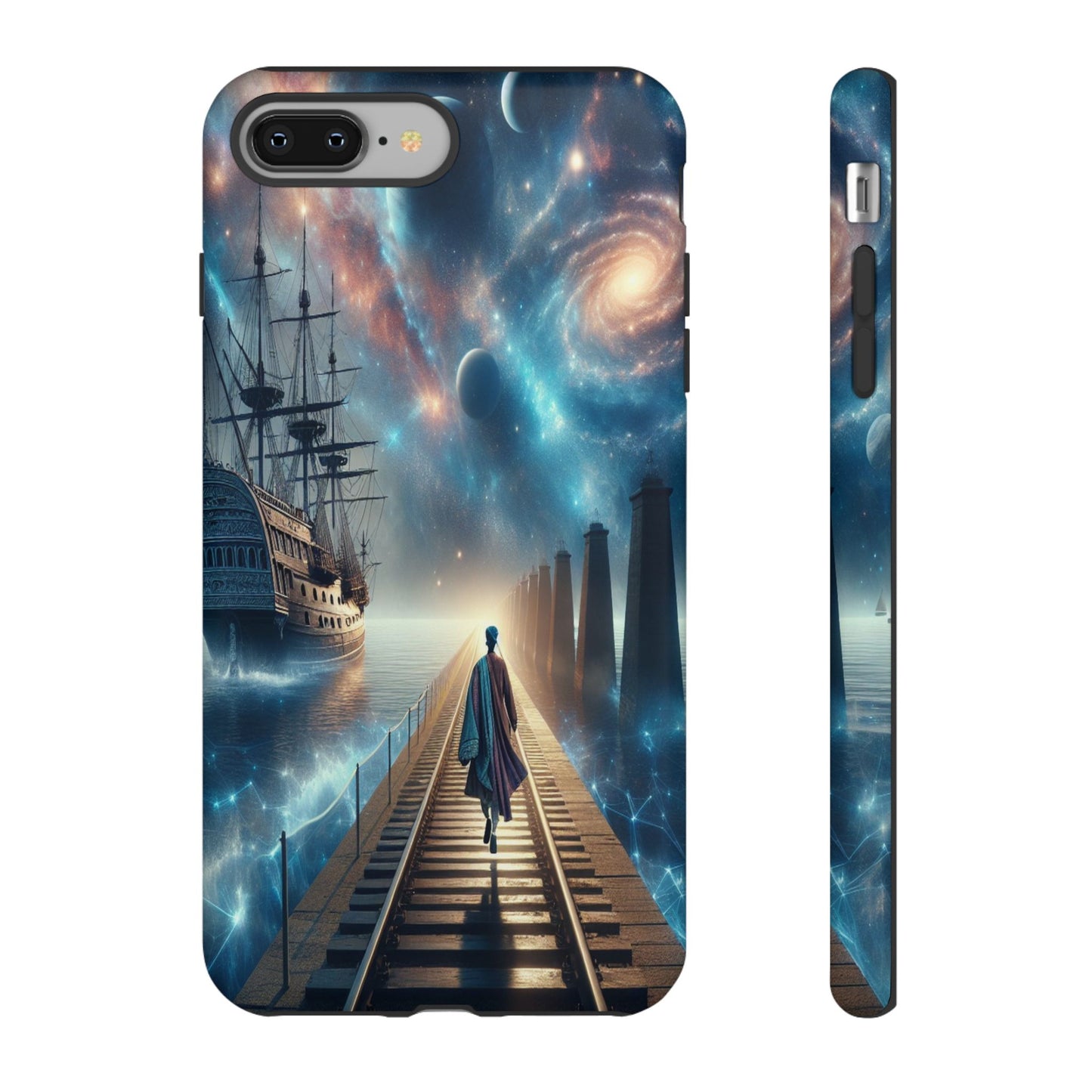 Protective Journey Through the Stars Iphone Case Compatible With Iphone 16 15 14 - Phone Cover