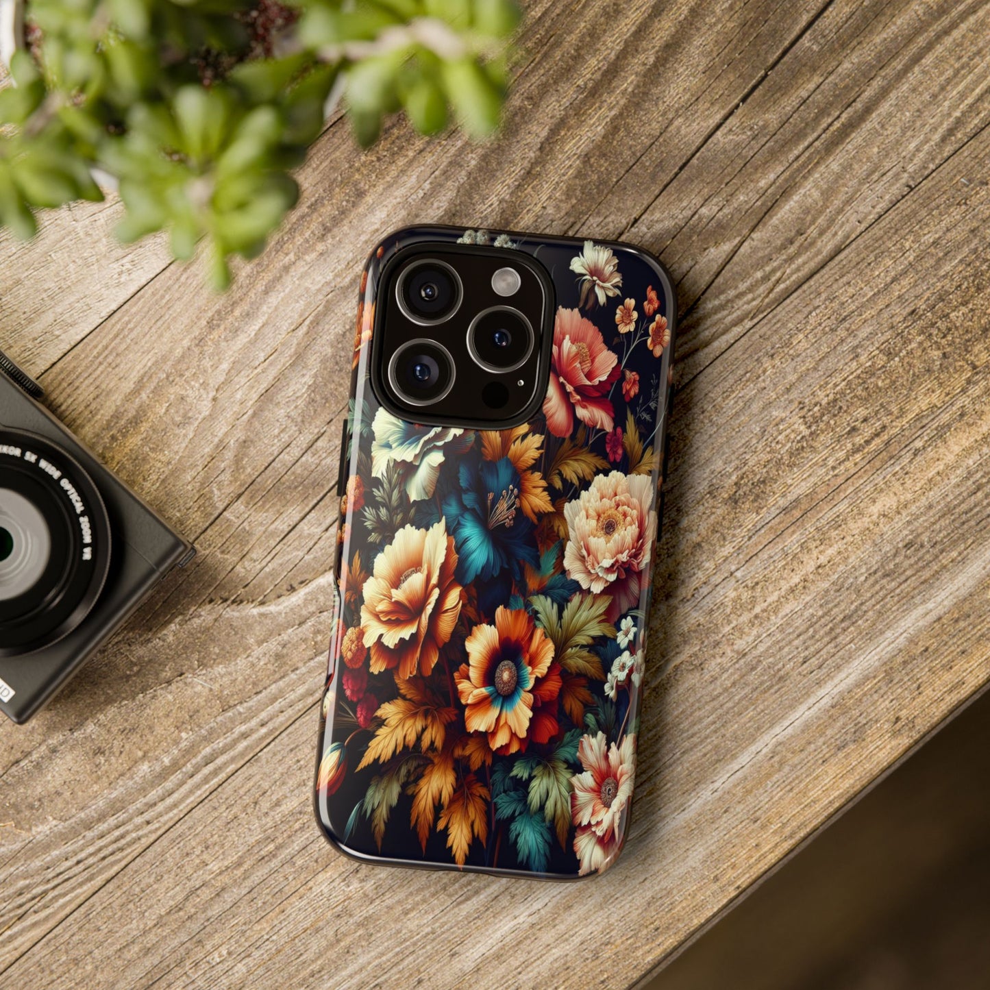 Protective Nature's Palette  Iphone Case Compatible With Iphone 16 15 14 - Phone Cover