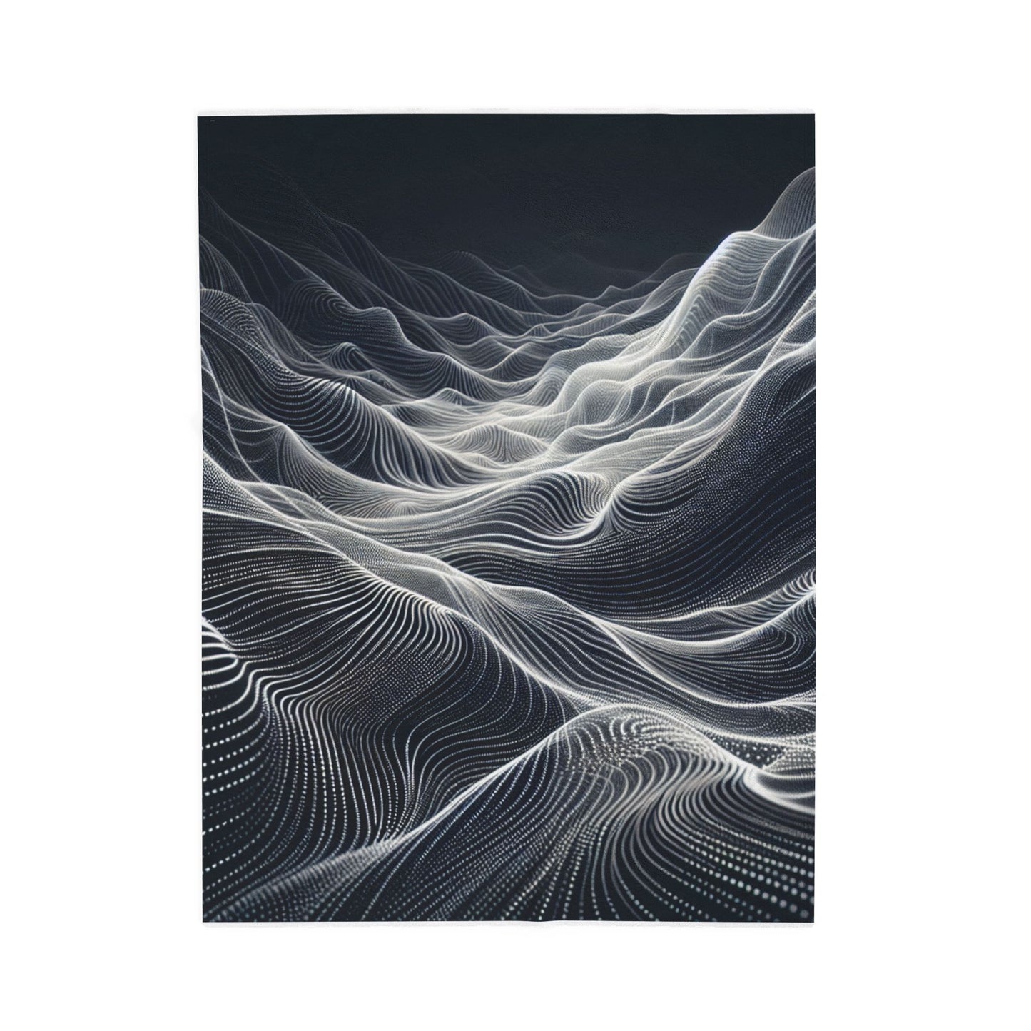 Waves of Infinity - Plush Blanket