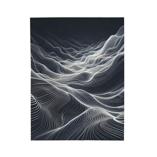 Waves of Infinity - Plush Blanket