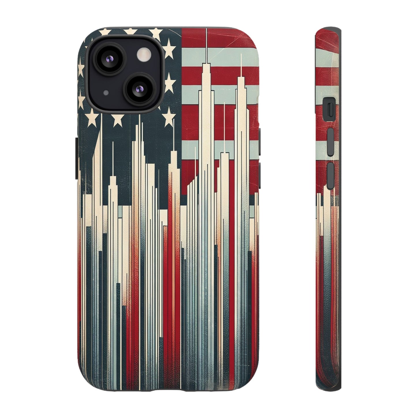 Skyline and Stars Unite - Phone Case