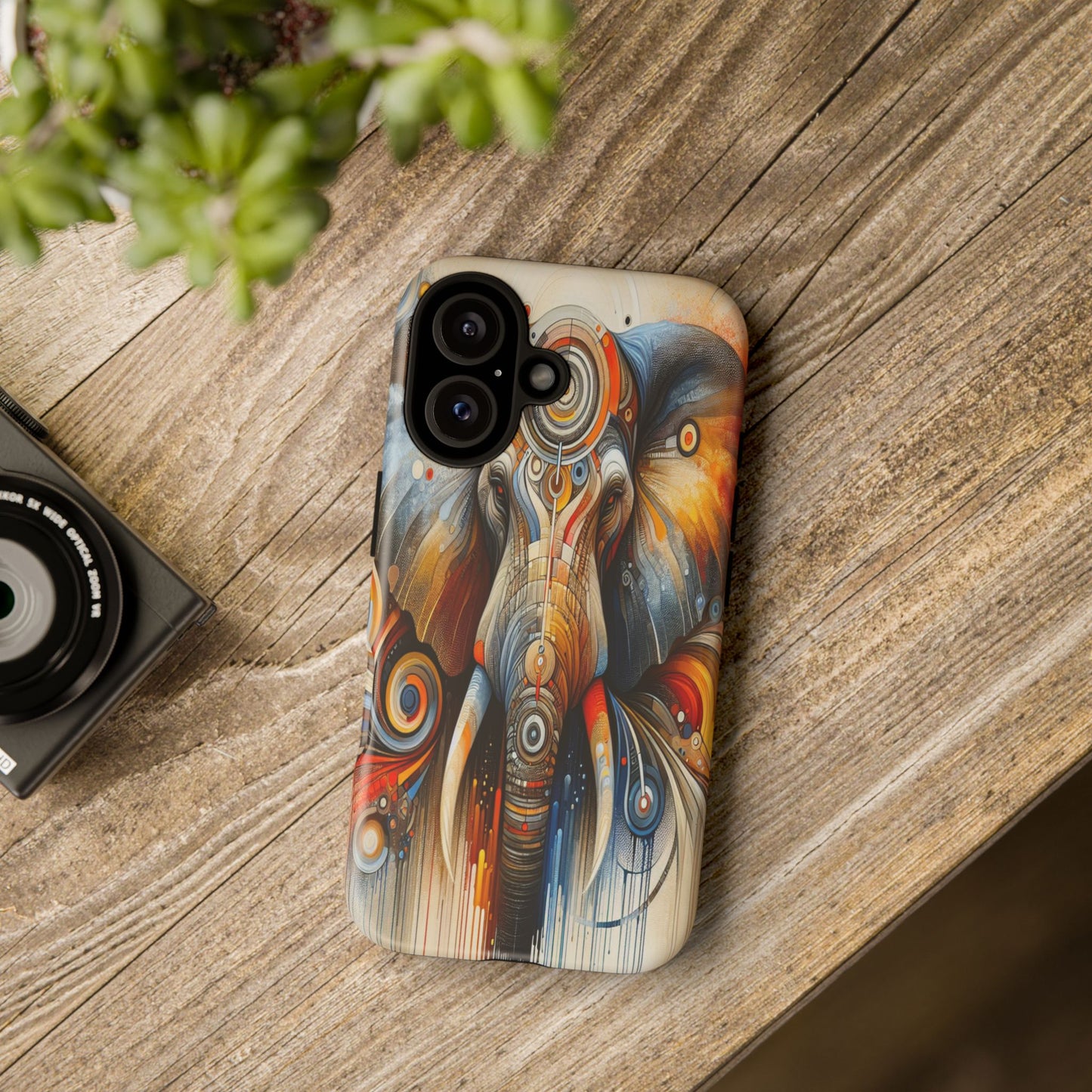 Elephant Kaleidoscope - Phone Case